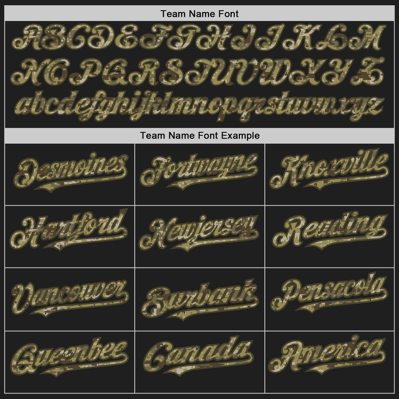 Custom Black Camo-Olive Authentic Baseball Jersey baseball jersey product view 5