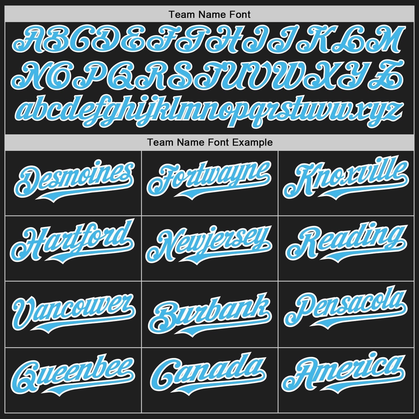 Custom Black White Pinstripe-Sky Blue Authentic Baseball Jersey baseball jersey product view 4