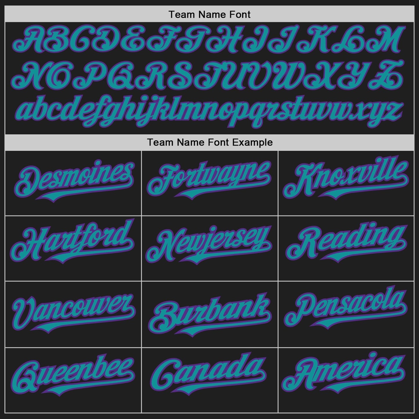 Custom Black White Pinstripe Teal-Purple Authentic Baseball Jersey baseball jersey product view 4