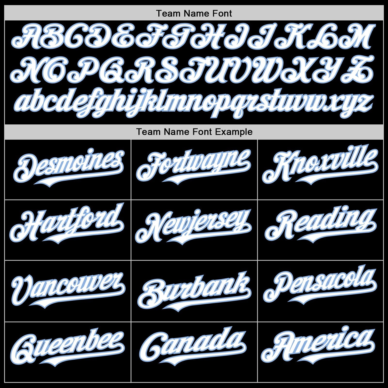 Custom Black White Pinstripe Light Blue Authentic Sleeveless Baseball Jersey baseball jersey product view 3