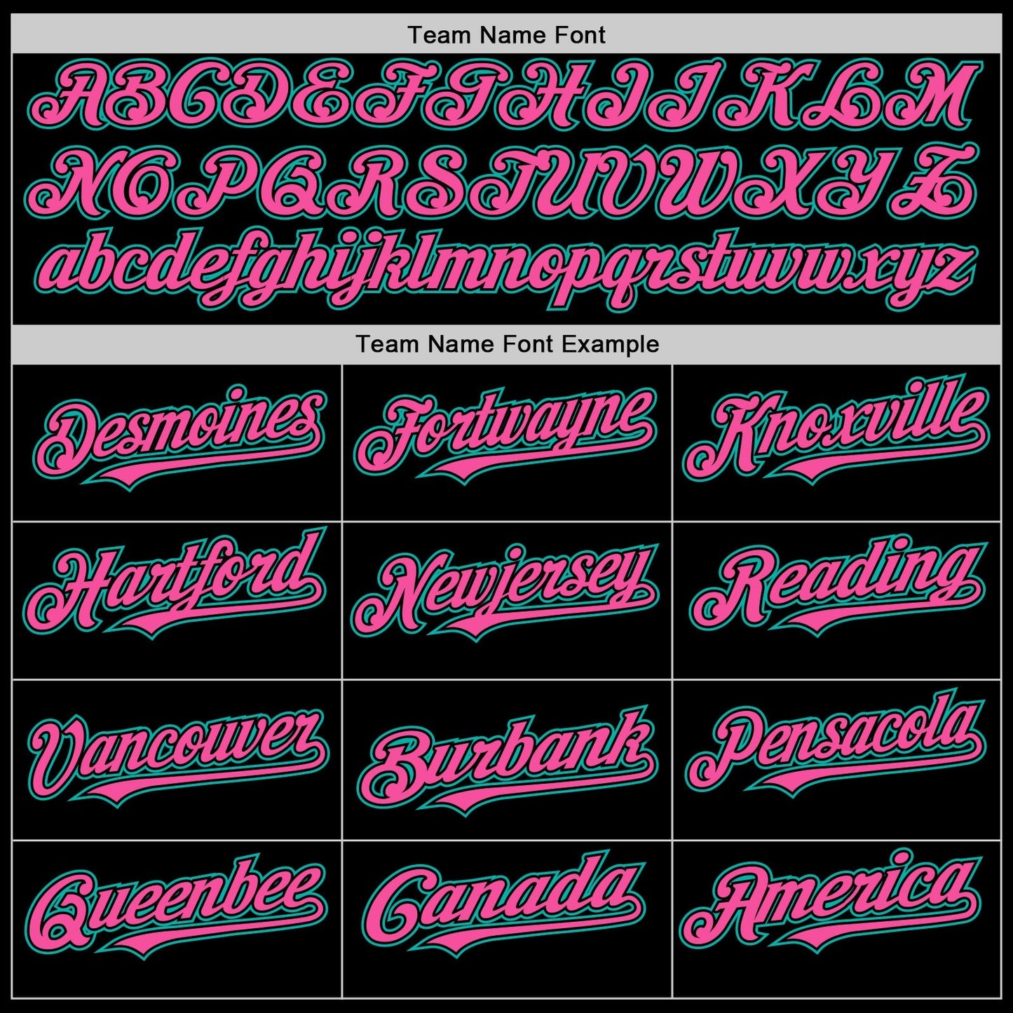 Custom Black Pink Pinstripe Aqua Authentic Sleeveless Baseball Jersey baseball jersey product view 3
