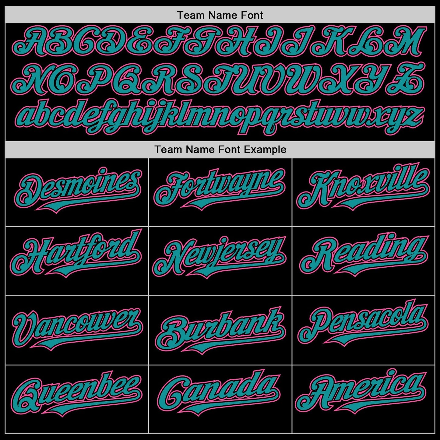 Custom Black Teal Pinstripe Pink Authentic Sleeveless Baseball Jersey baseball jersey product view 3