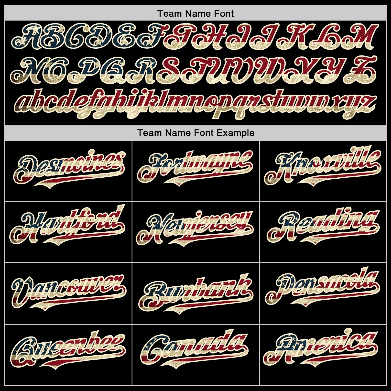 Custom Black Vintage USA Flag-Cream Authentic Sleeveless Baseball Jersey baseball jersey product view 3