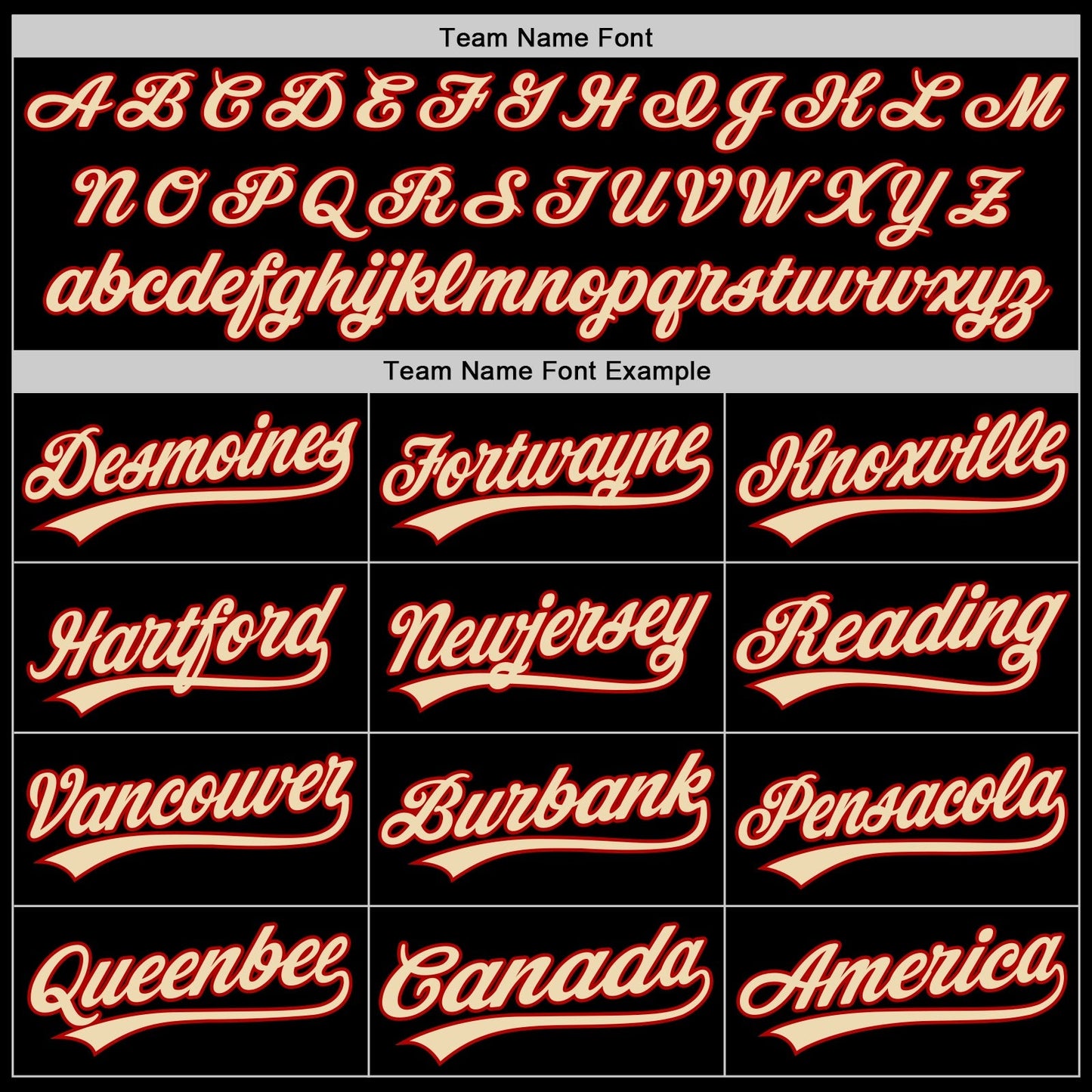 Custom Black Red-Cream Authentic Throwback Baseball Jersey baseball jersey product view 4
