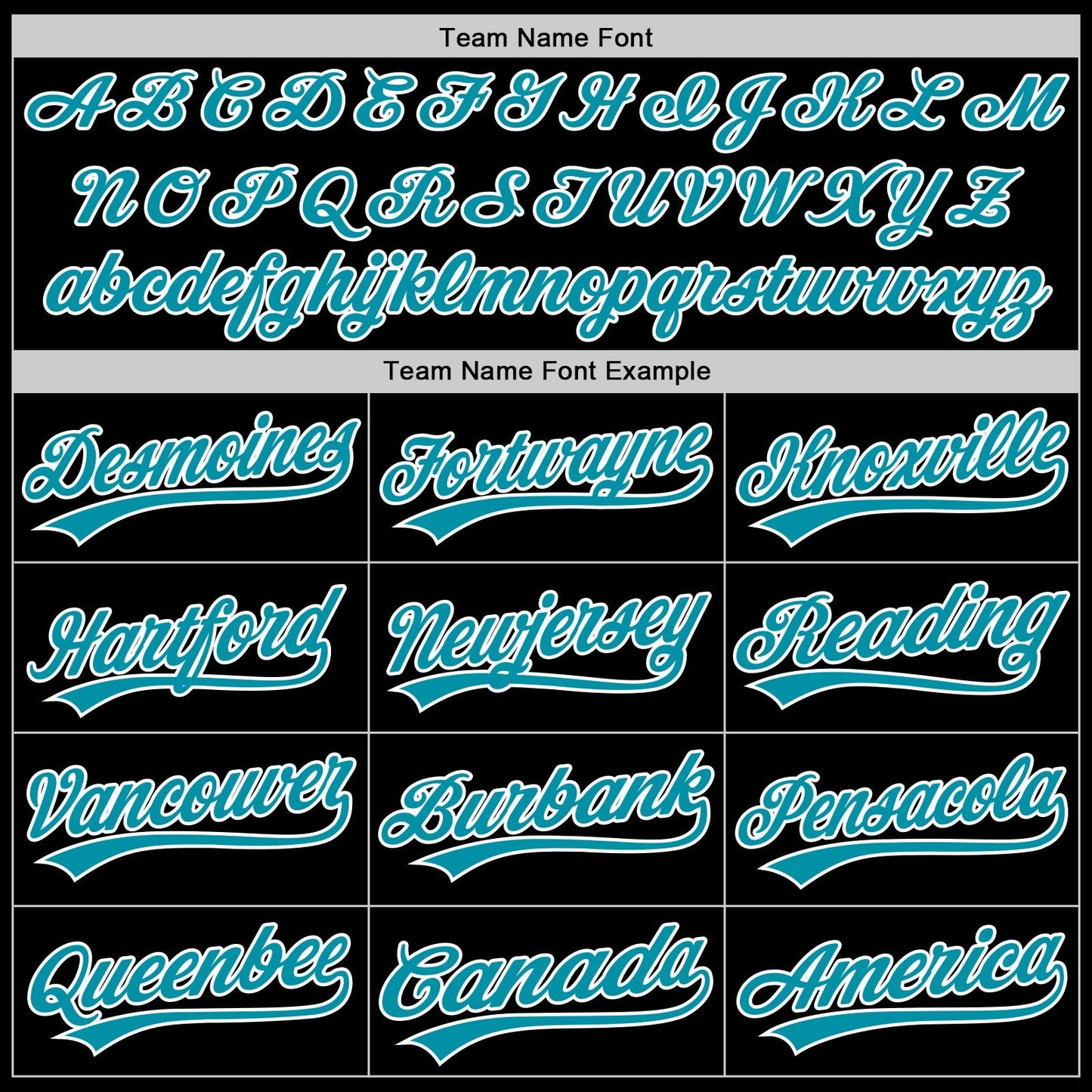 Custom Black Teal-White Authentic Throwback Baseball Jersey baseball jersey product view 4
