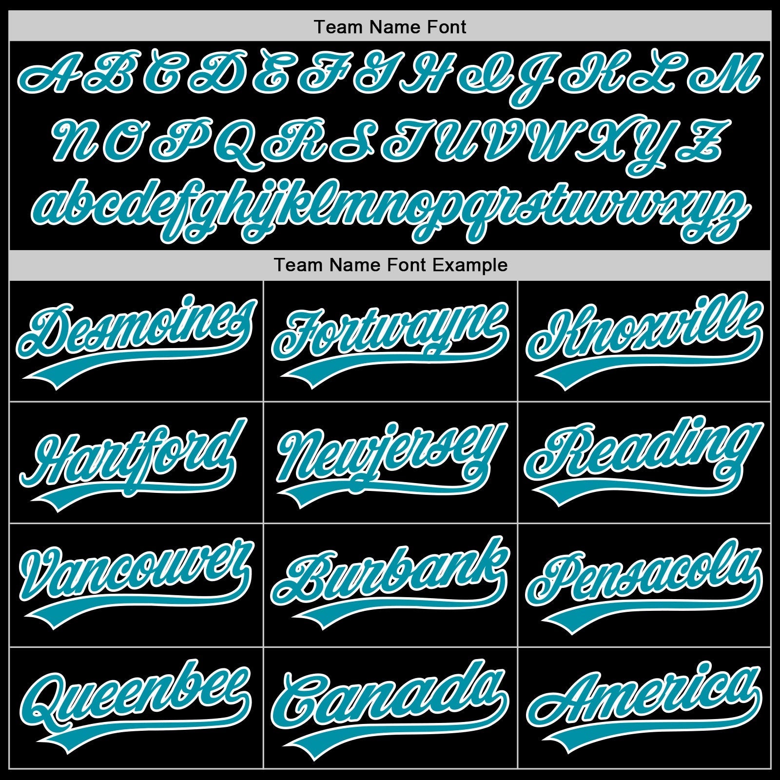 Custom Black Teal-White Authentic Throwback Baseball Jersey baseball jersey product view 4