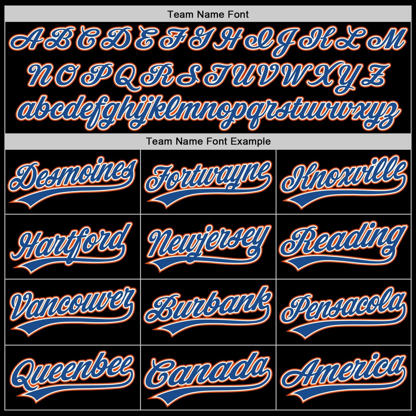 Custom Black Blue-Orange Authentic Throwback Baseball Jersey baseball jersey product view 4