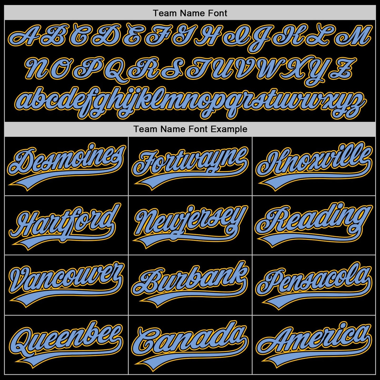 Custom Black Light Blue-Gold Authentic Throwback Baseball Jersey baseball jersey product view 4
