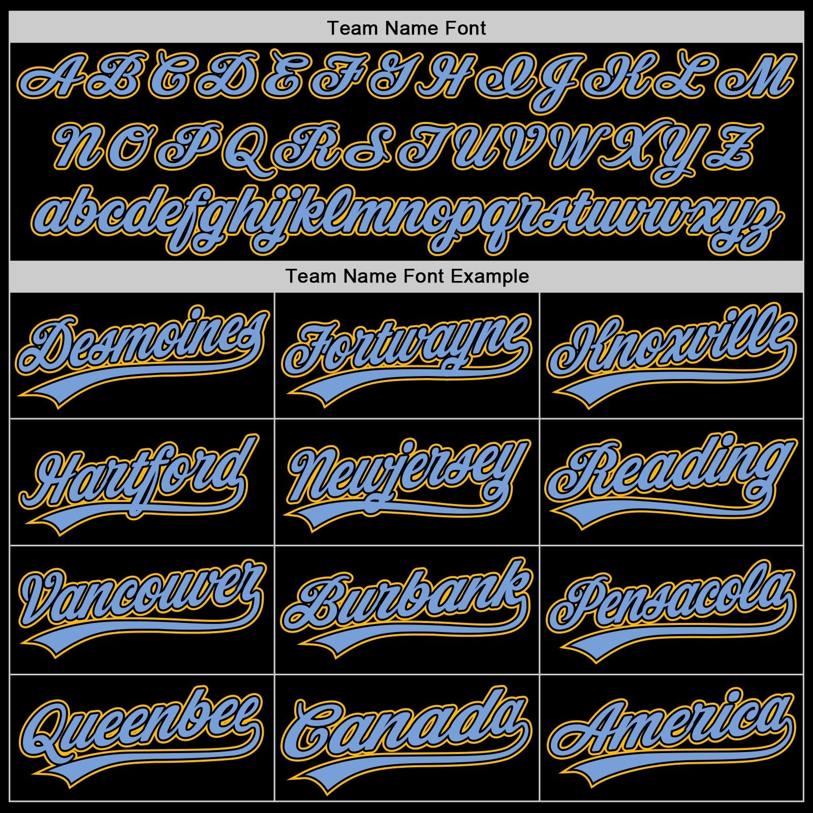 Custom Black Light Blue-Gold Authentic Throwback Baseball Jersey baseball jersey product view 4