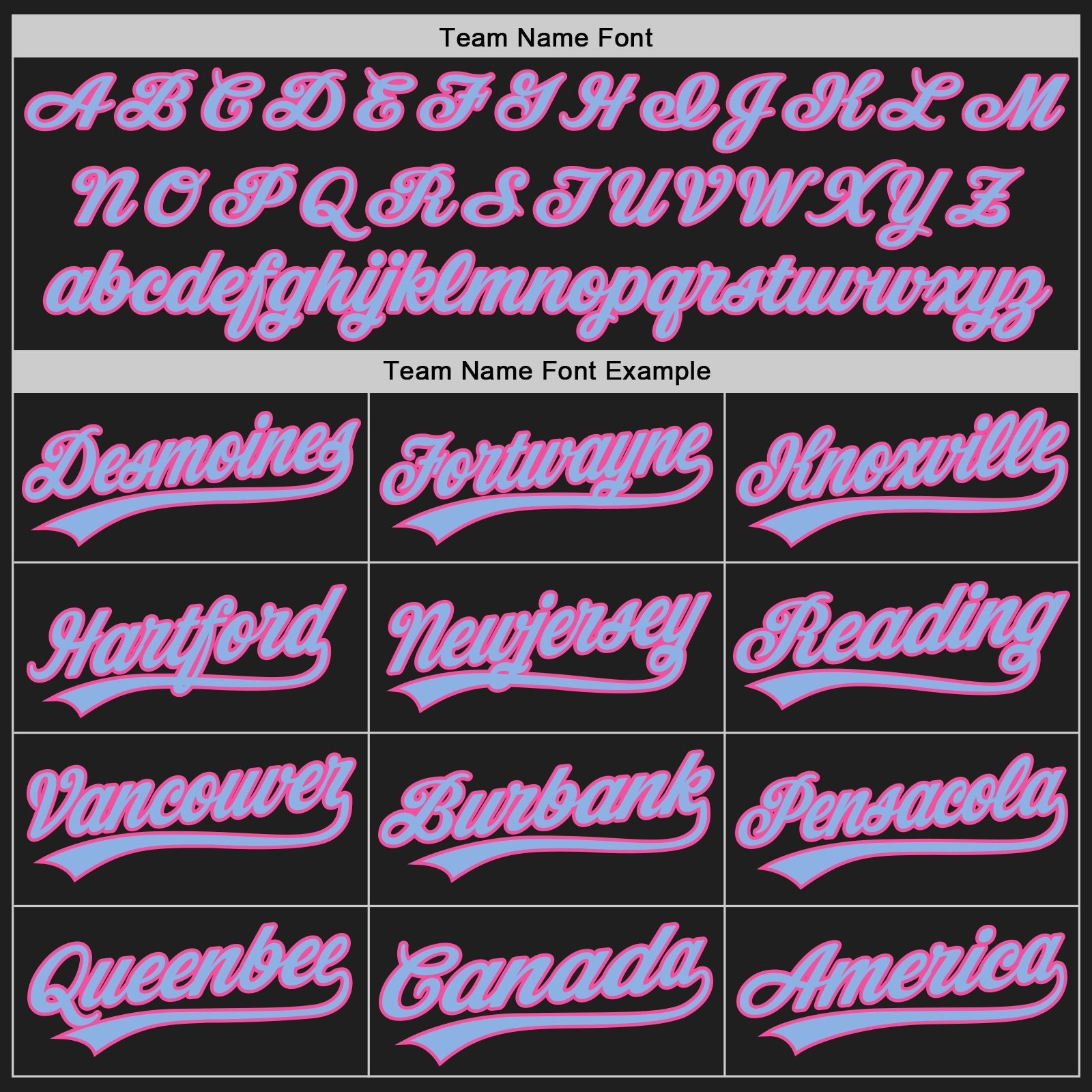 Custom Black Light Blue-Pink Authentic Baseball Jersey baseball jersey product view 4