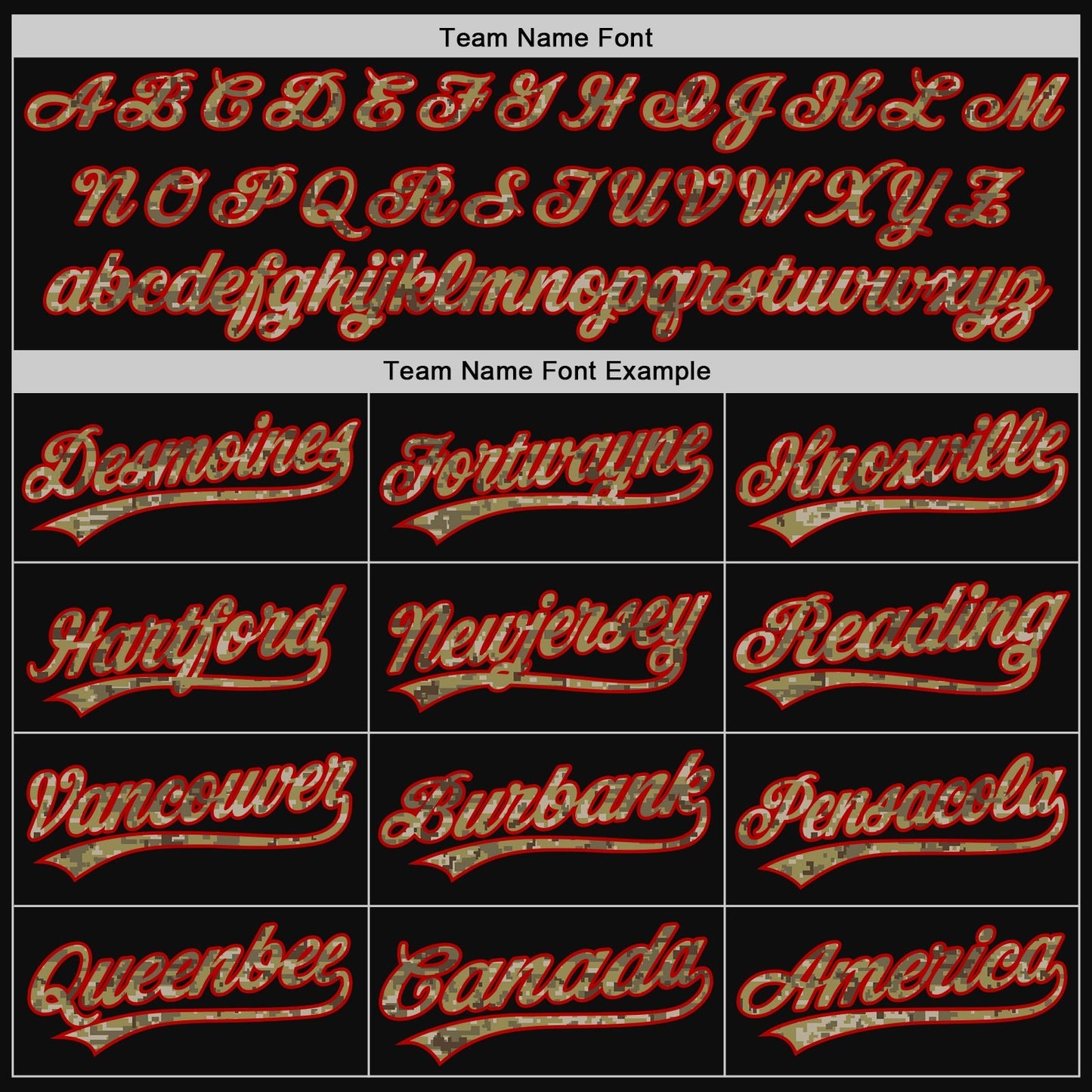 Custom Black Camo-Red Authentic Throwback Baseball Jersey baseball jersey product view 4