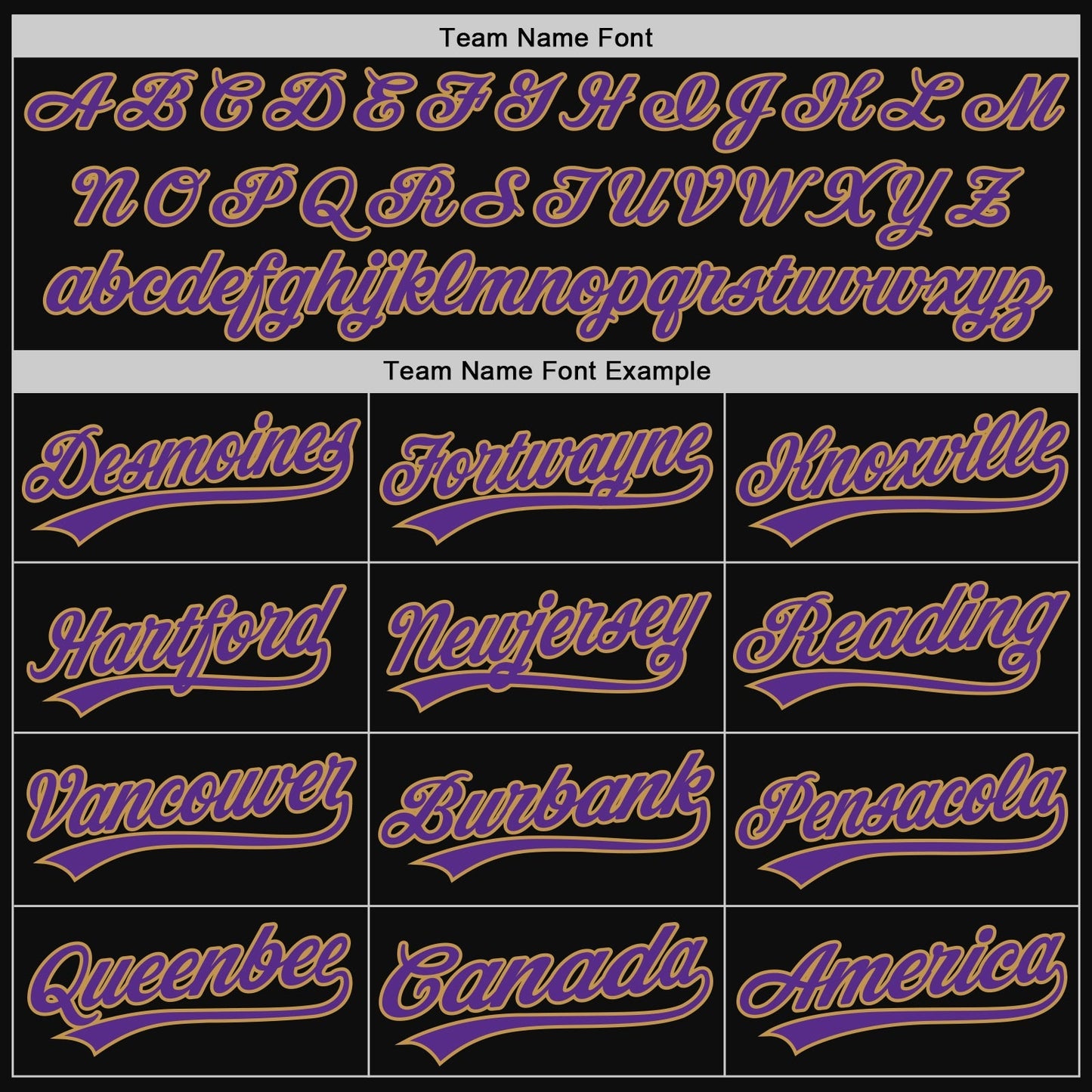Custom Black Purple-Old Gold Authentic Throwback Baseball Jersey baseball jersey product view 4