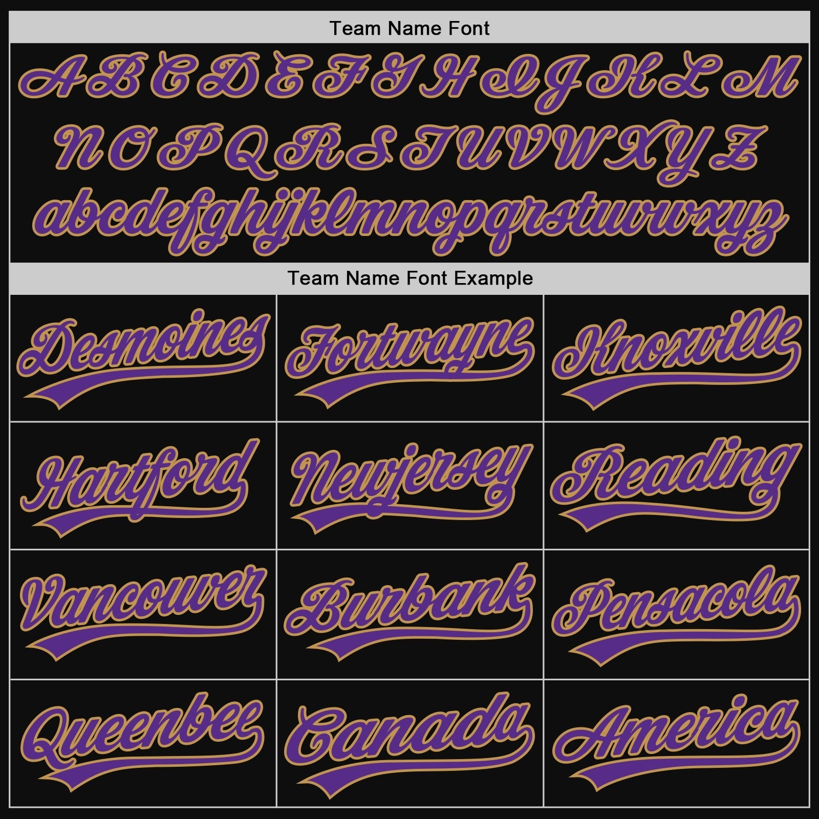Custom Black Purple-Old Gold Authentic Throwback Baseball Jersey baseball jersey product view 4