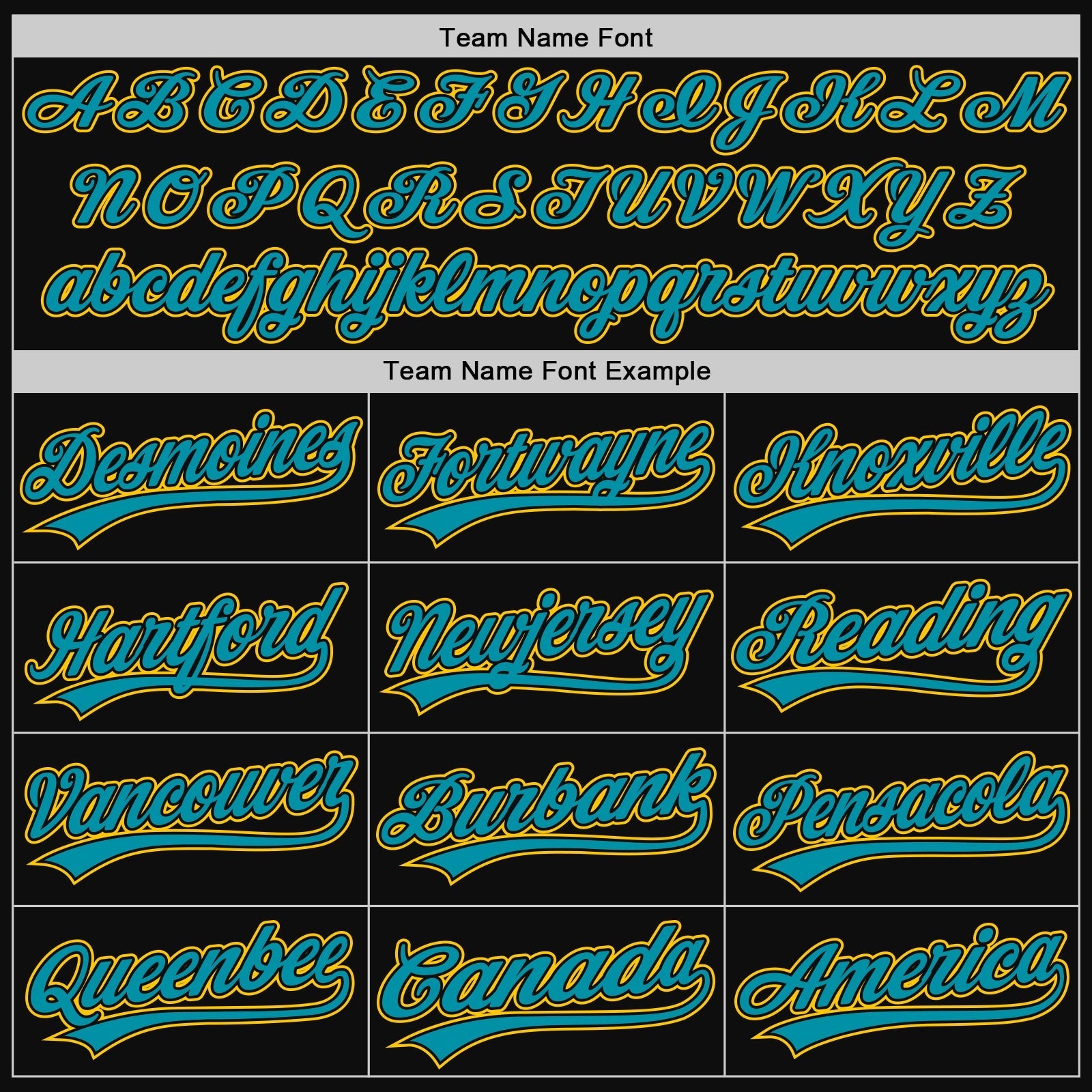 Custom Black Teal-Yellow Authentic Throwback Baseball Jersey baseball jersey product view 4