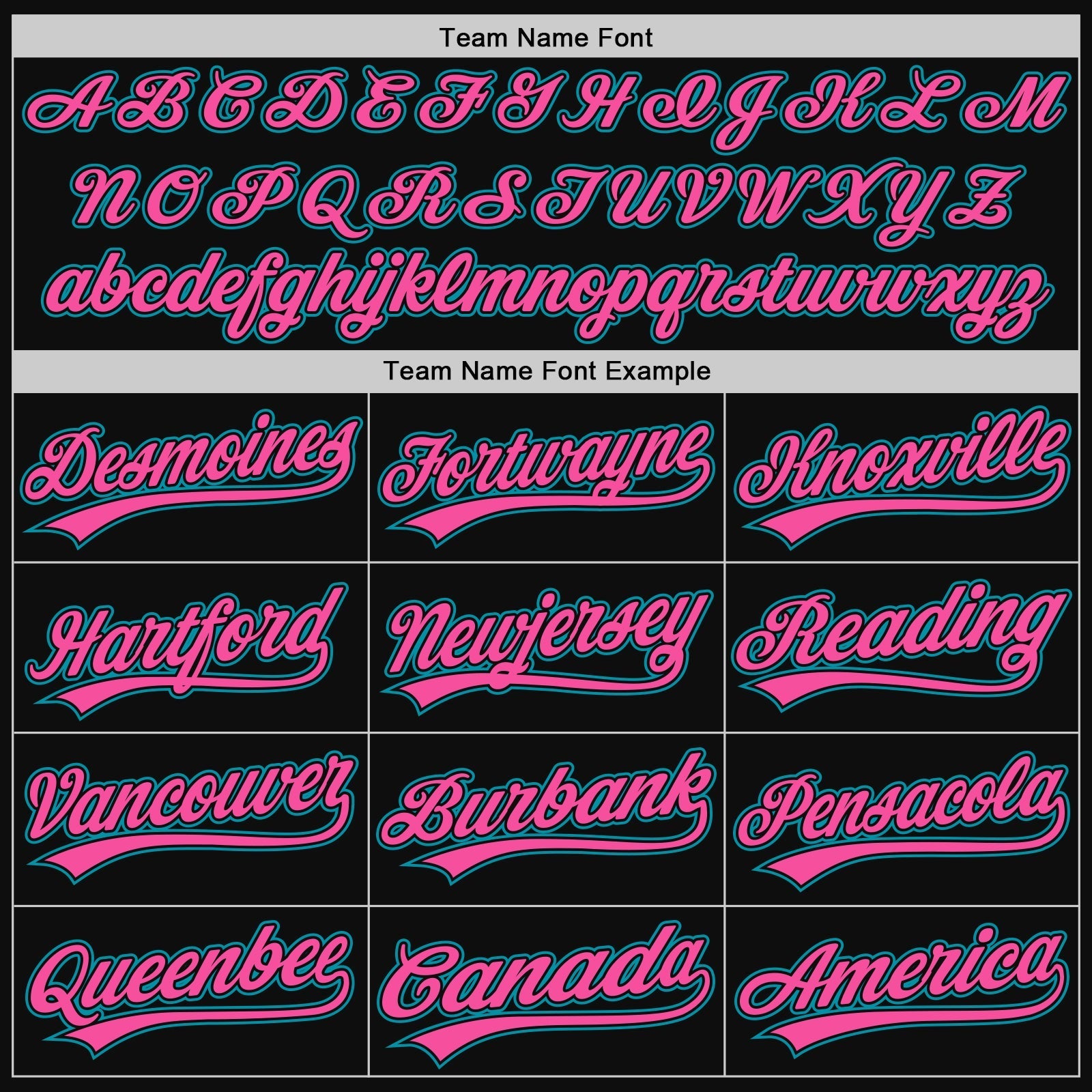 Custom Black Teal-Pink Authentic Throwback Baseball Jersey baseball jersey product view 4