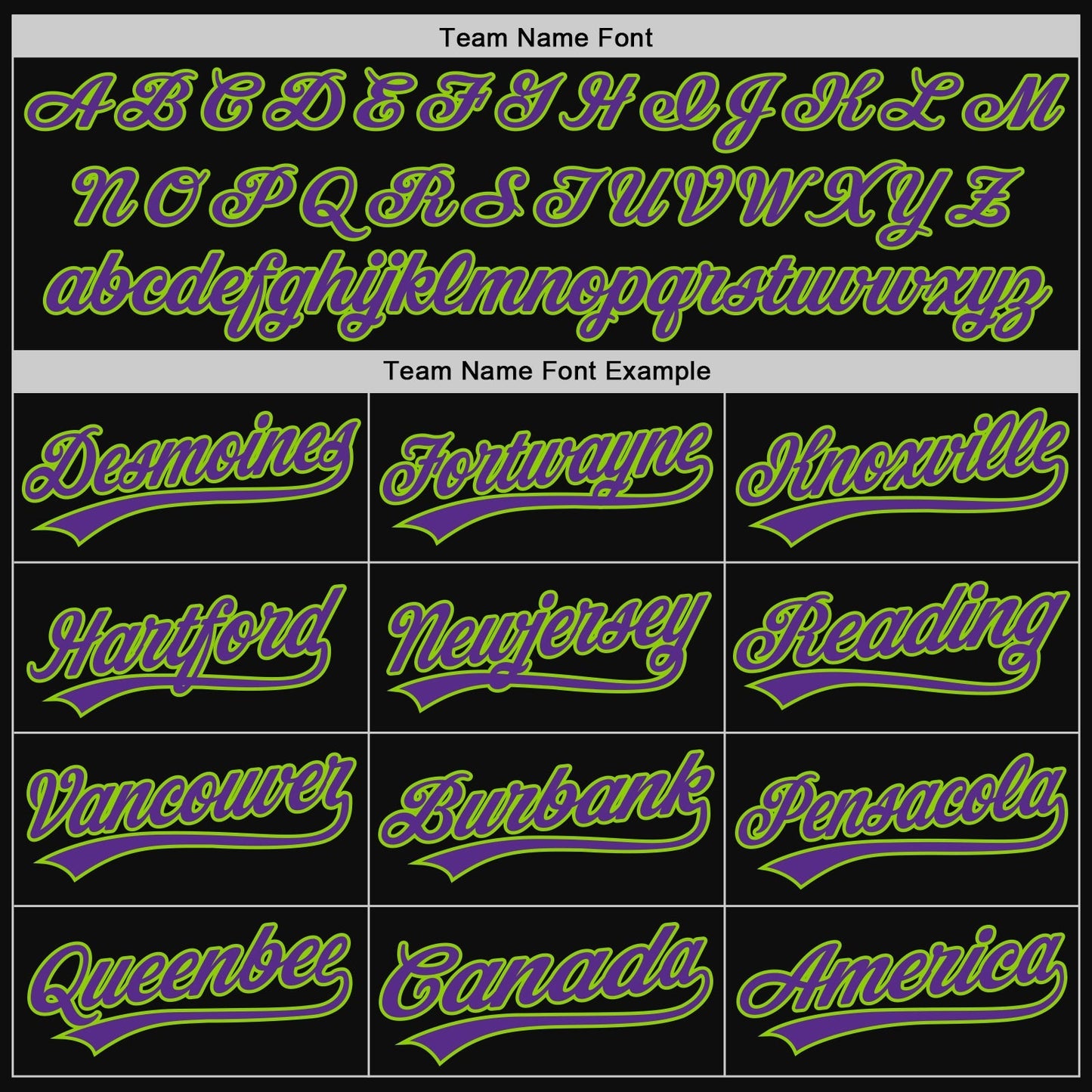 Custom Black Purple-Neon Green Authentic Throwback Baseball Jersey baseball jersey product view 4