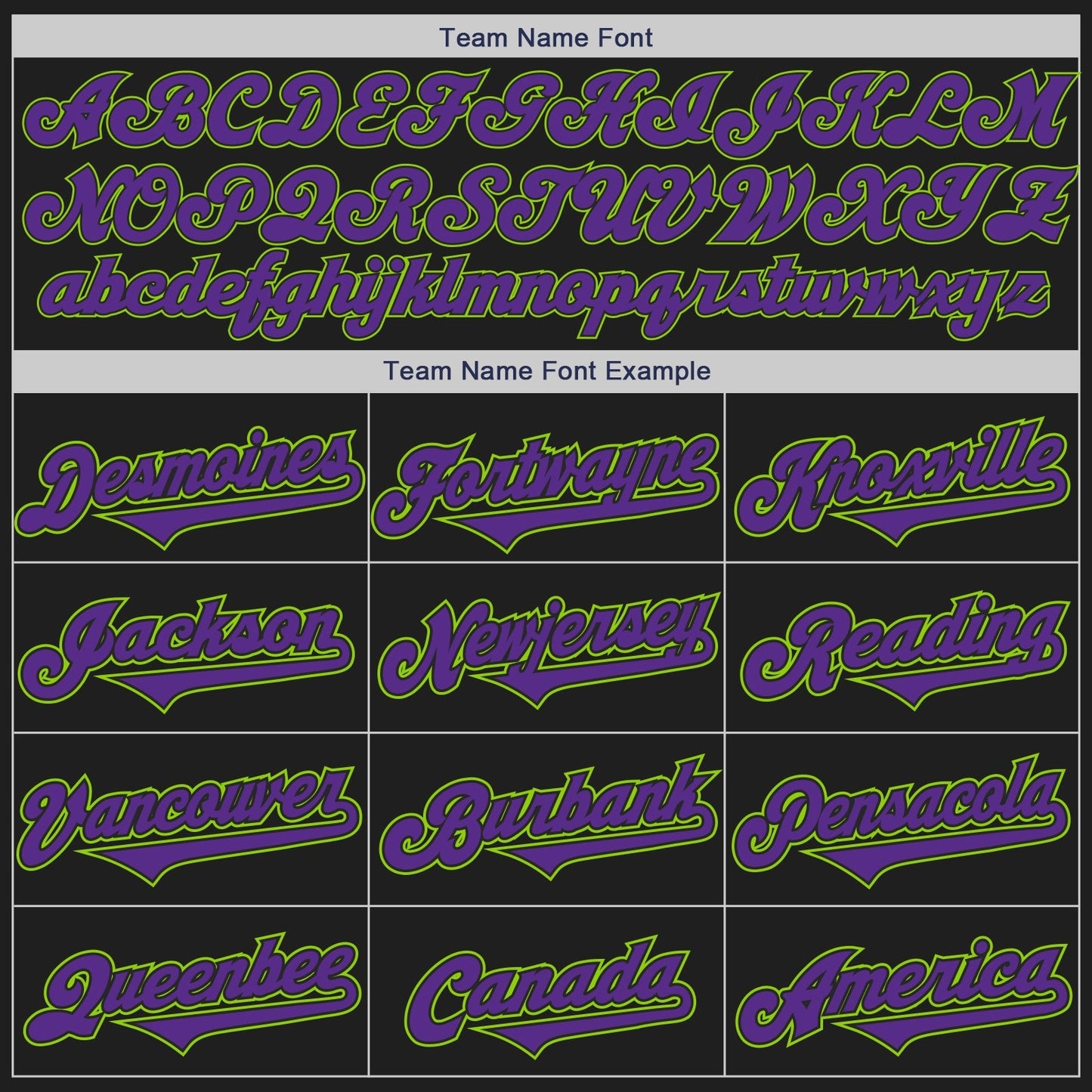 Custom Black Purple-Neon Green Authentic Baseball Jersey baseball jersey product view 4