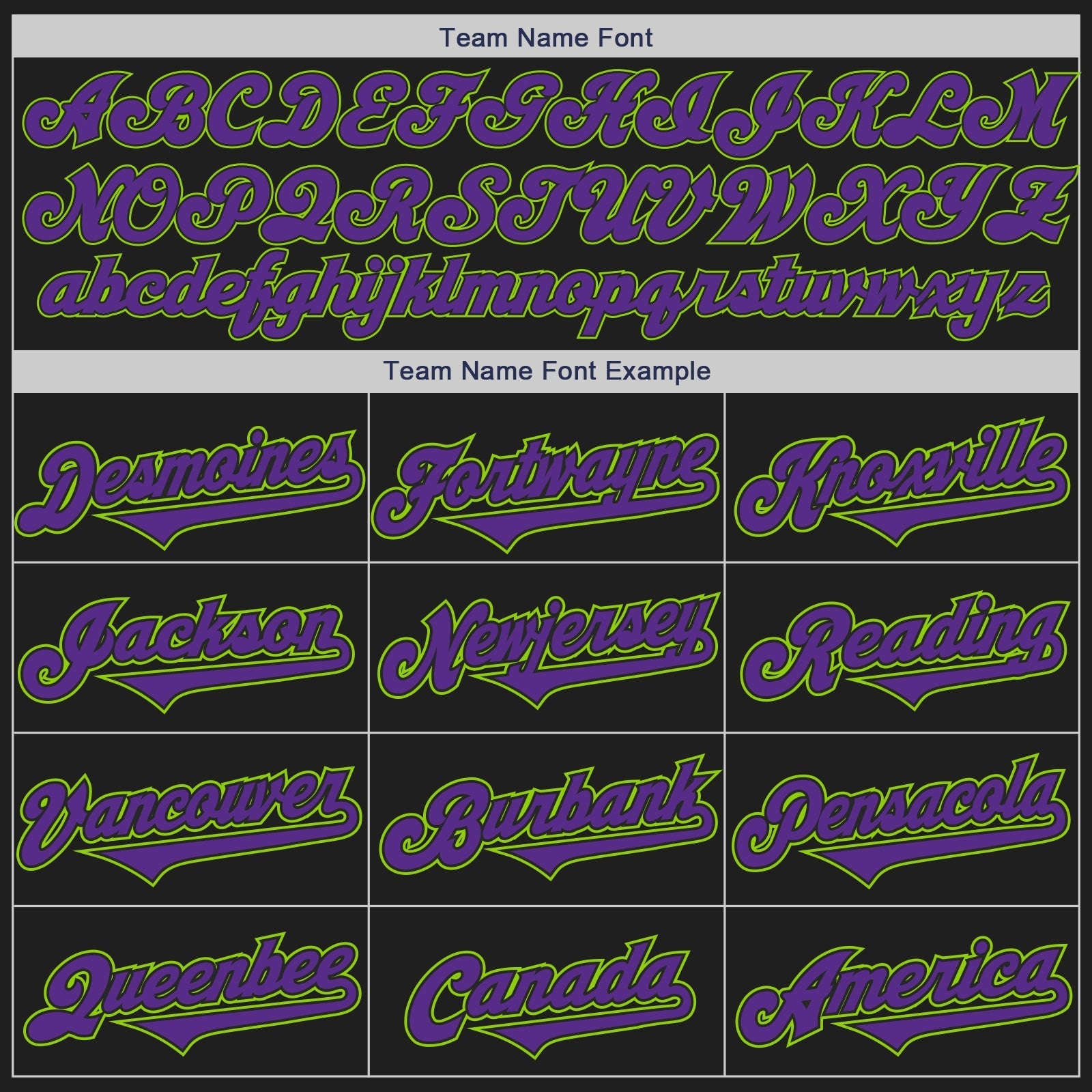 Custom Black Purple-Neon Green Authentic Baseball Jersey baseball jersey product view 4