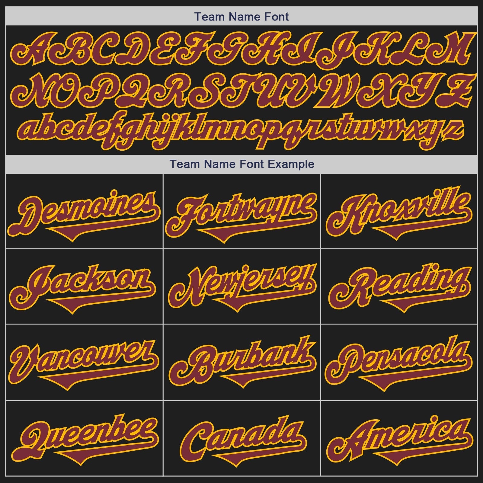 Custom Black Gold-Burgundy Authentic Baseball Jersey baseball jersey product view 4