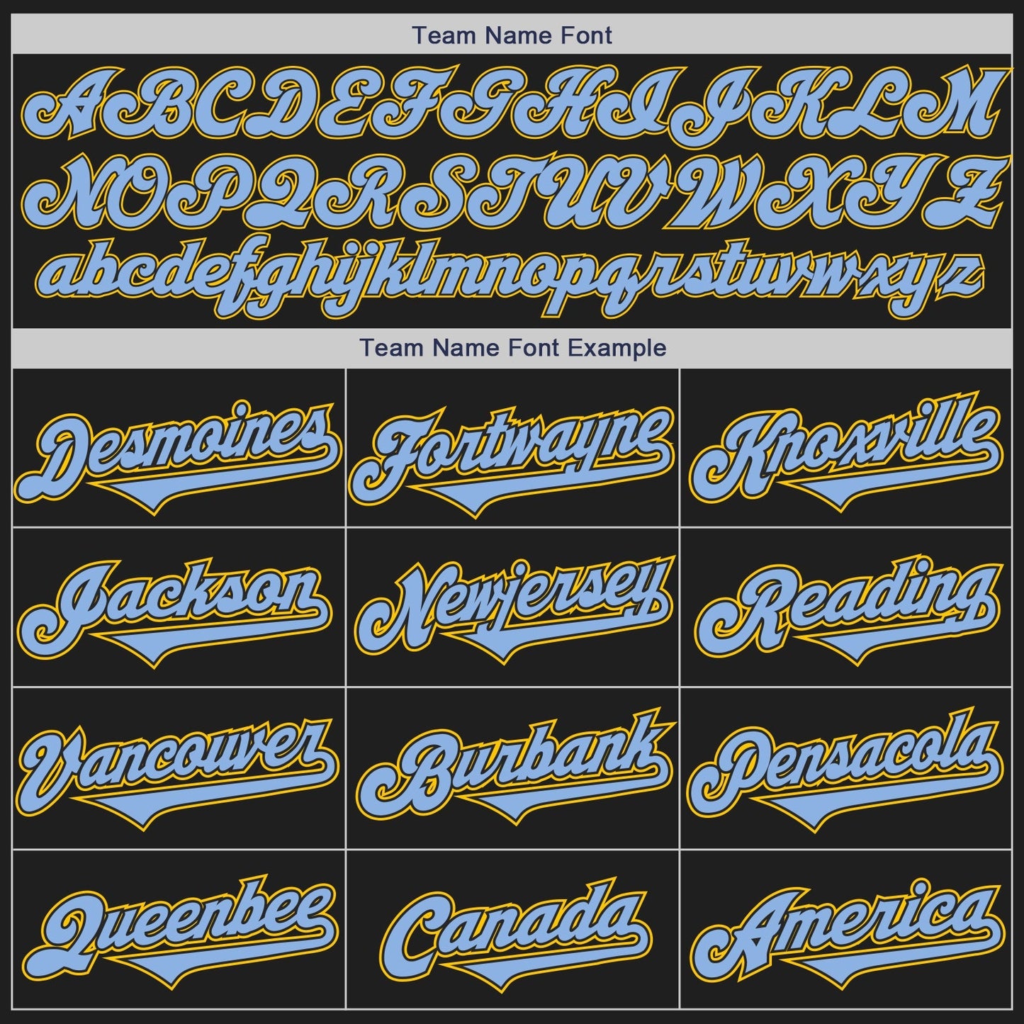 Custom Black Light Blue-Yellow Authentic Baseball Jersey baseball jersey product view 4
