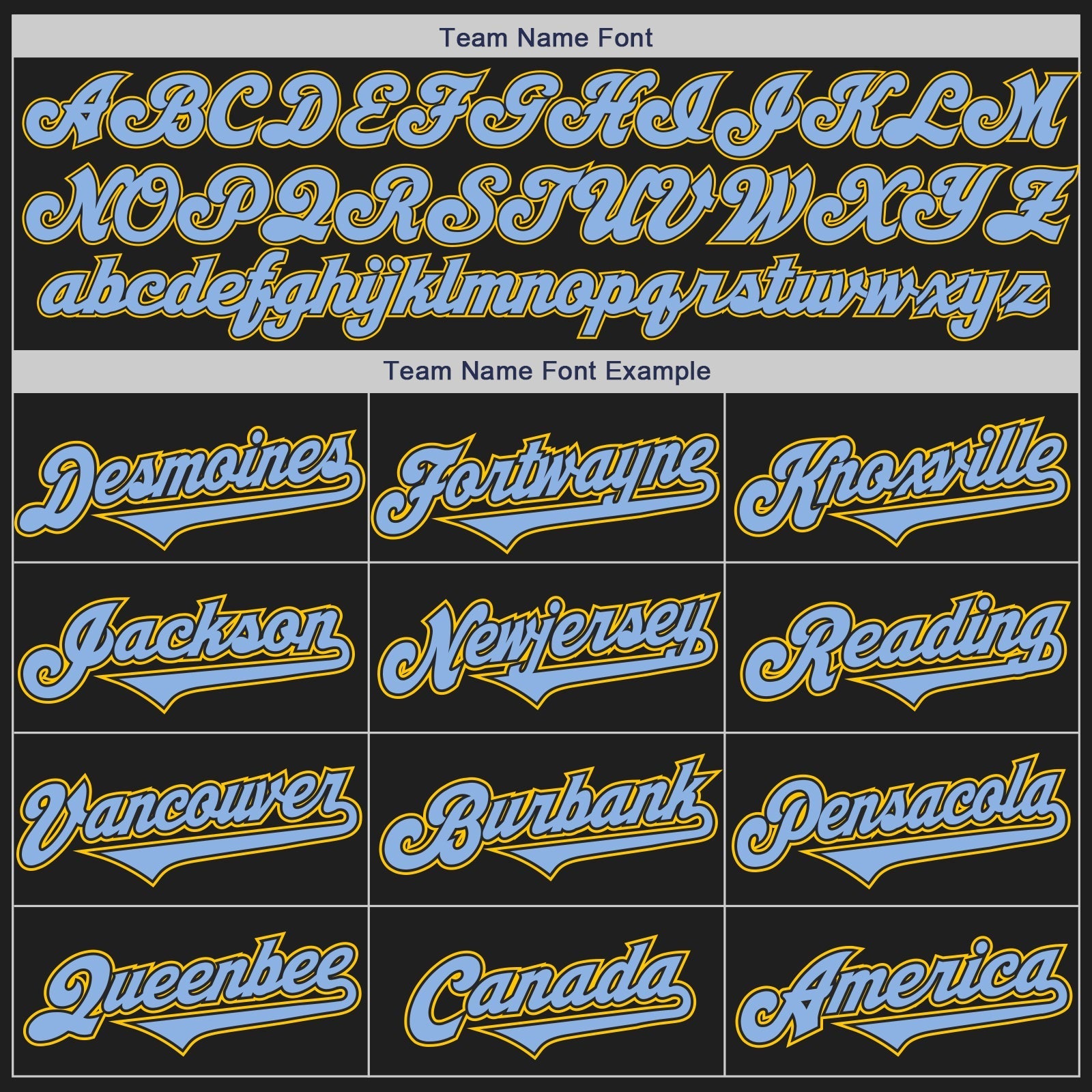 Custom Black Light Blue-Yellow Authentic Baseball Jersey baseball jersey product view 4