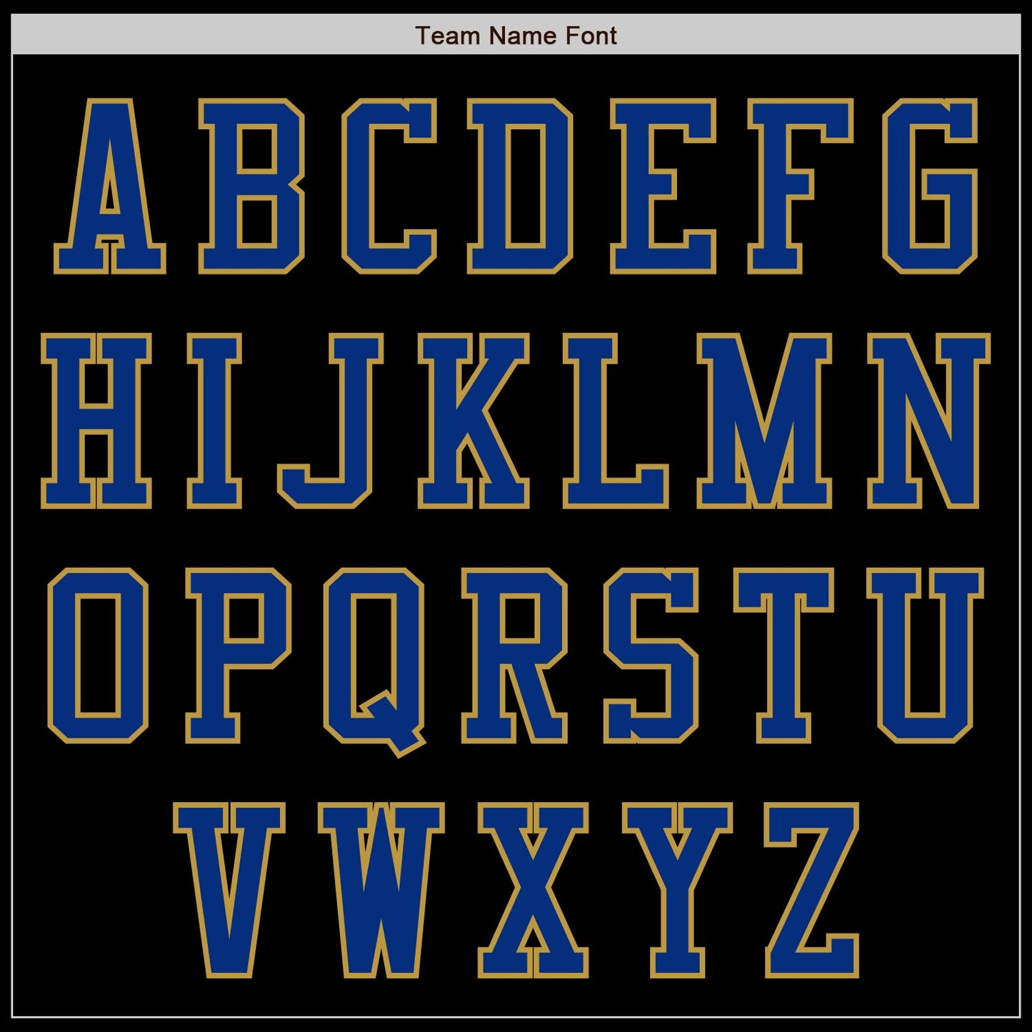Custom Black Royal-Old Gold Authentic Baseball Jersey baseball jersey product view 3