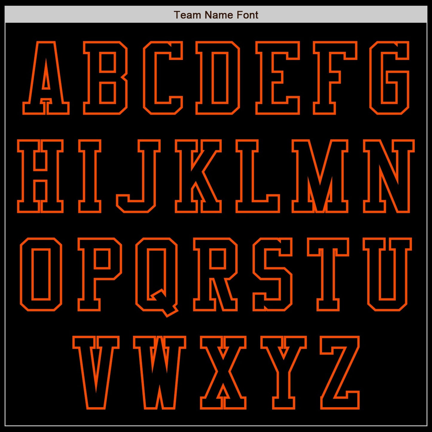 Custom Black Orange Authentic Baseball Jersey baseball jersey product view 3
