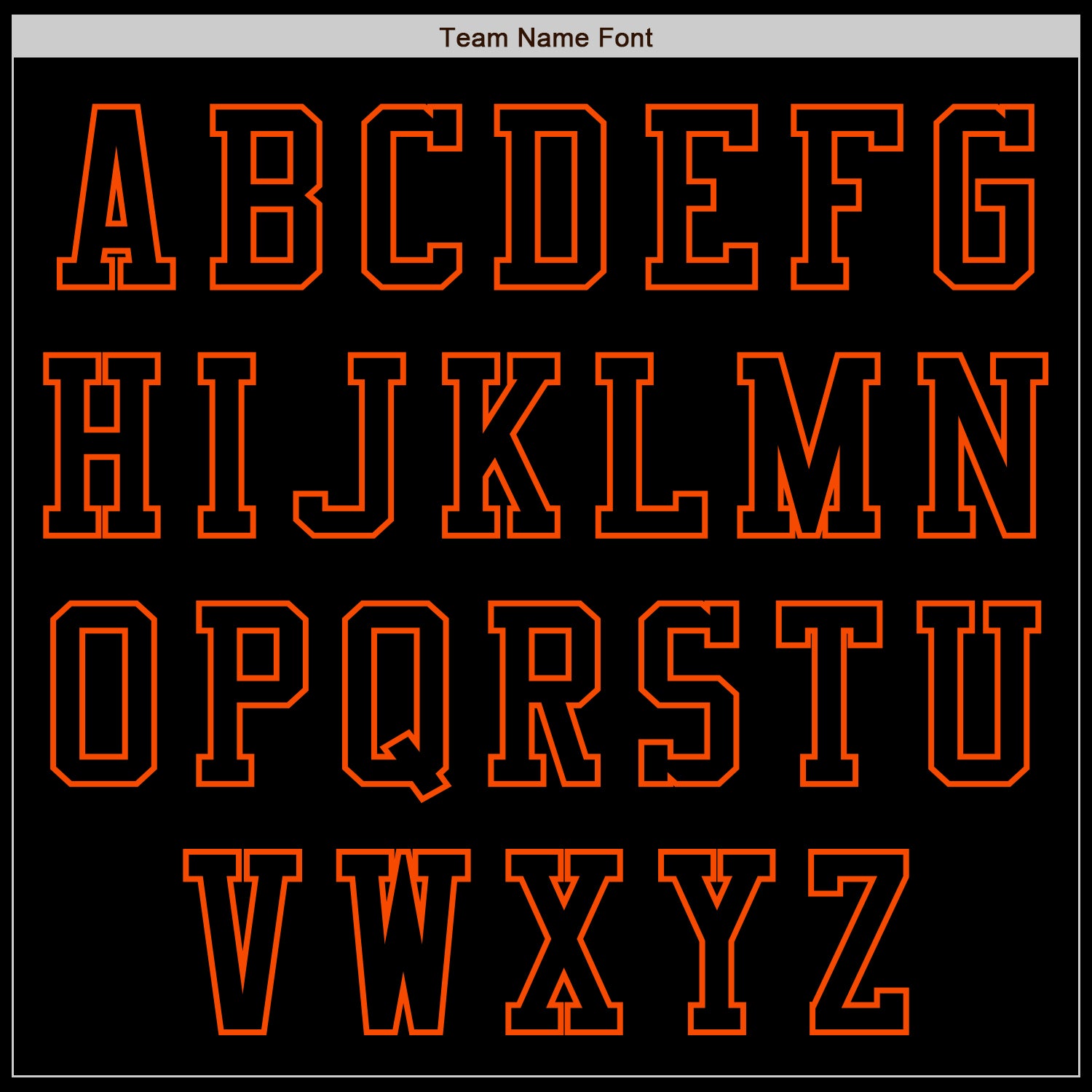 Custom Black Orange Authentic Baseball Jersey baseball jersey product view 3
