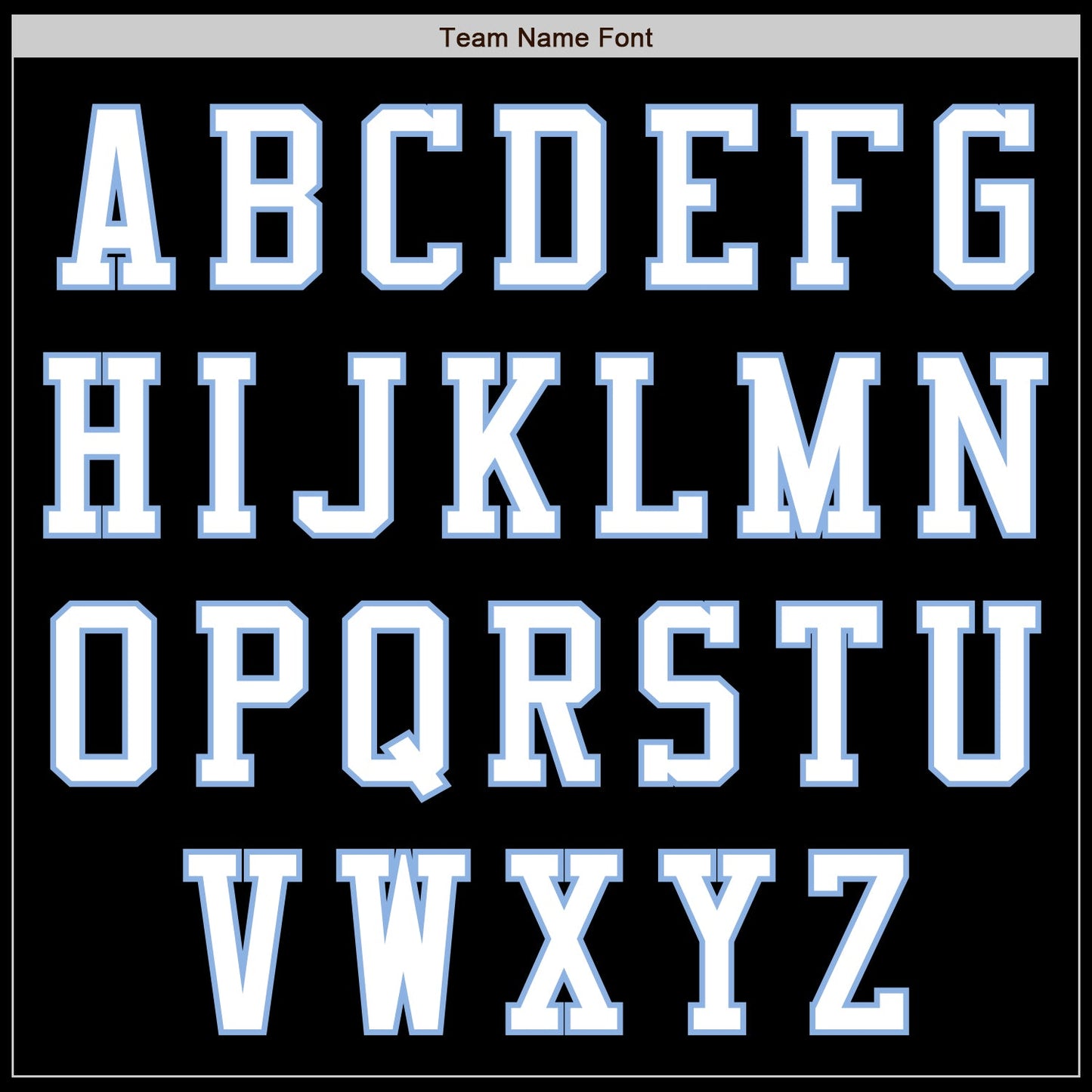 Custom Black White-Light Blue Authentic Baseball Jersey baseball jersey product view 3