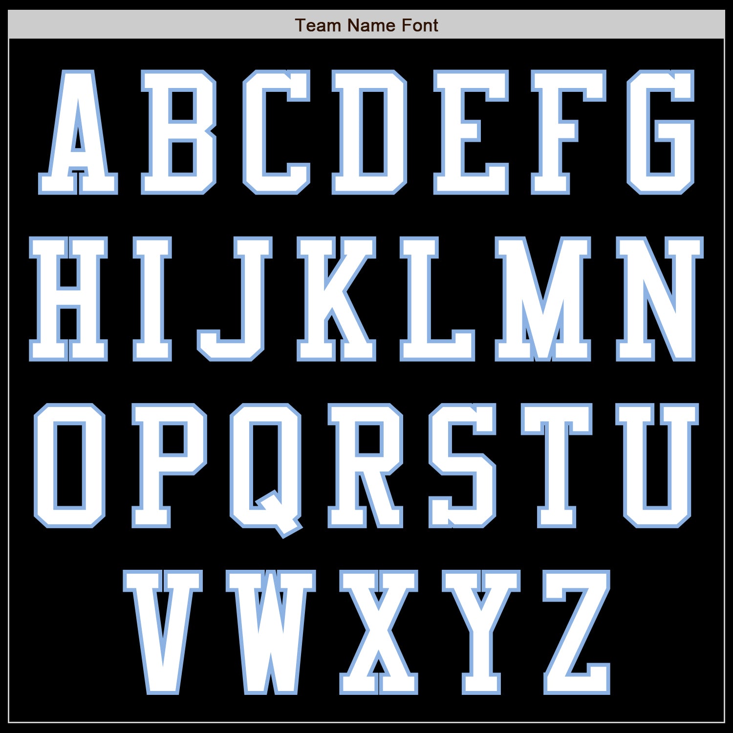 Custom Black White-Light Blue Authentic Baseball Jersey baseball jersey product view 3