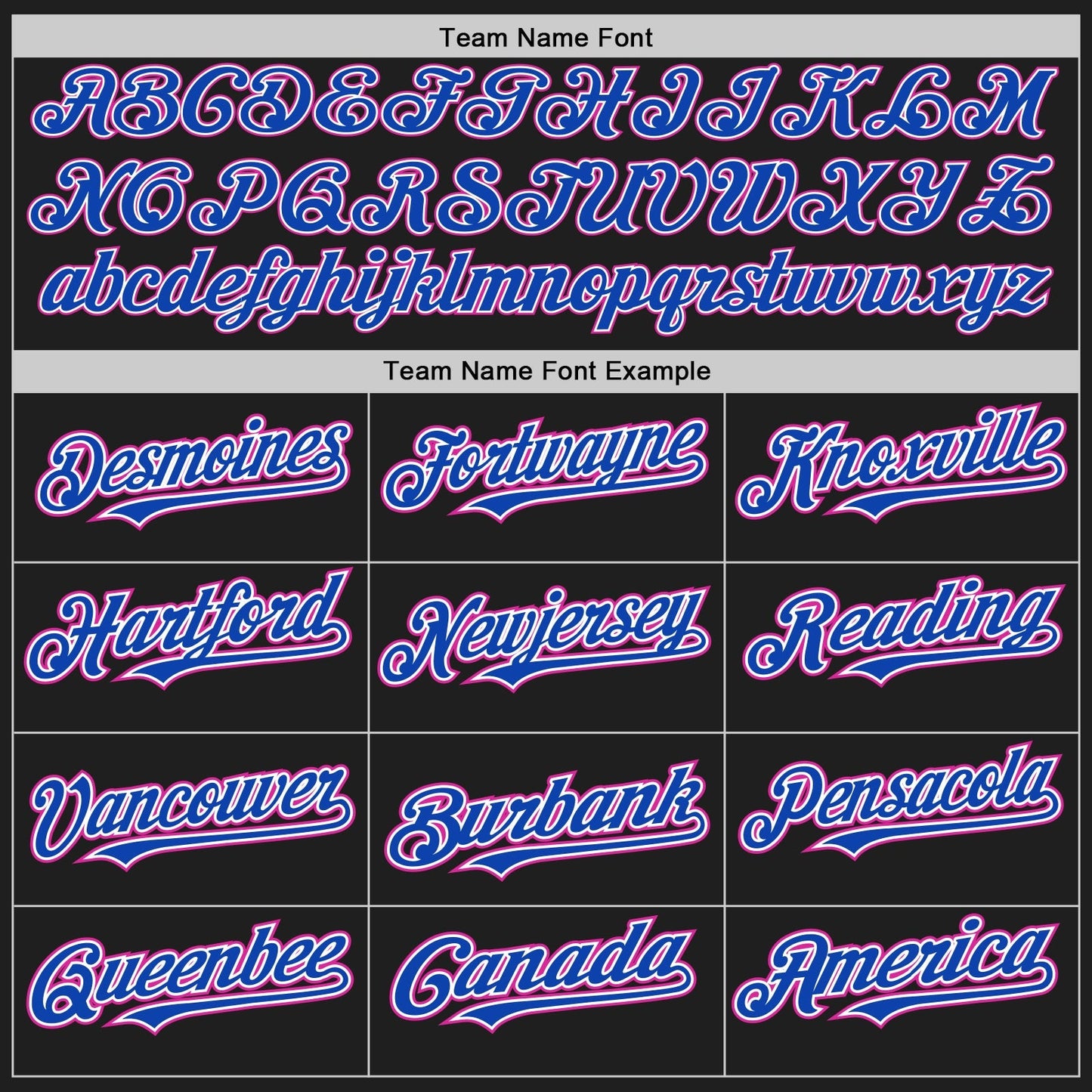 Custom Black Deep Pink Thunder Blue-White Authentic Baseball Jersey baseball jersey product view 4