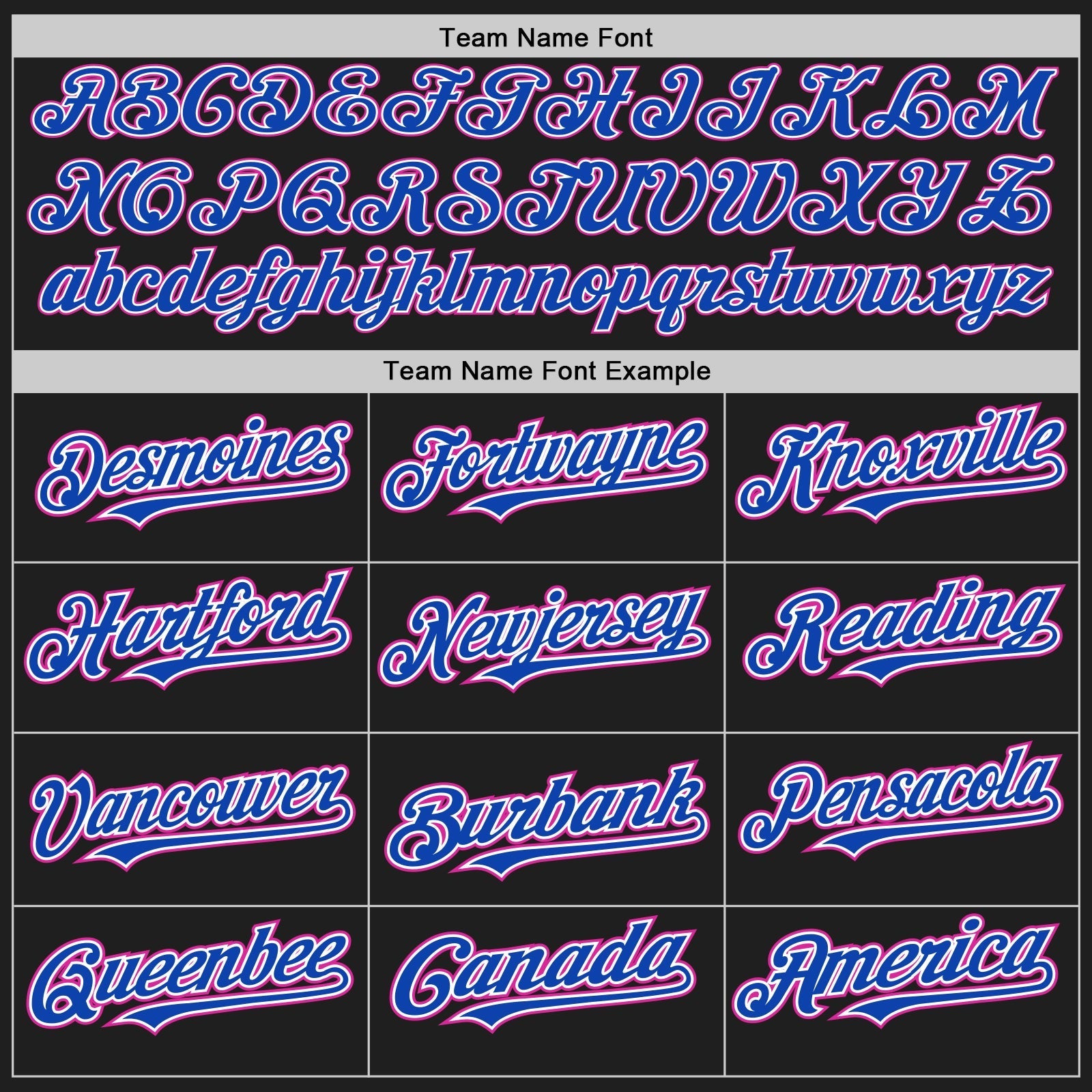 Custom Black Deep Pink Thunder Blue-White Authentic Baseball Jersey baseball jersey product view 4