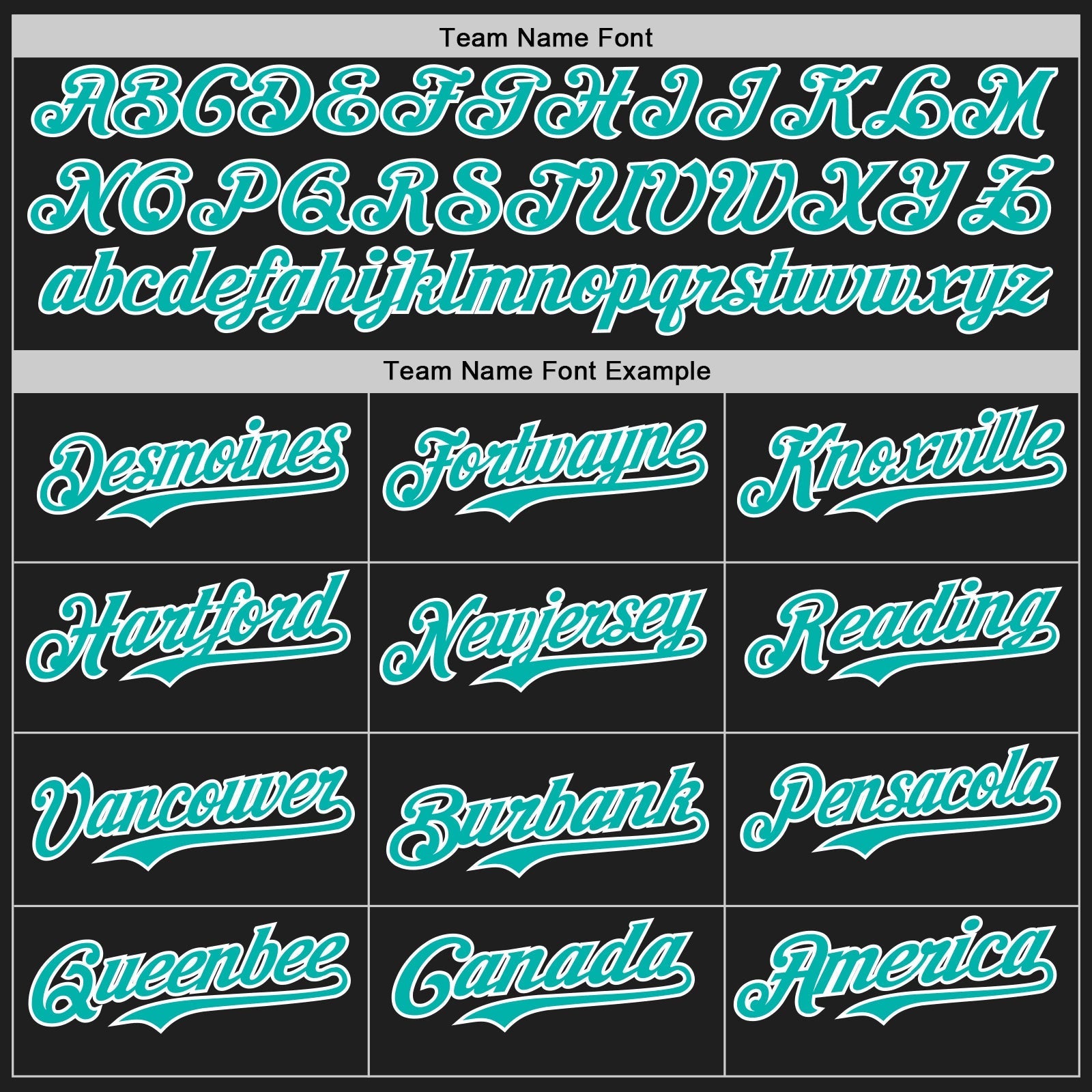 Custom Black Aqua-White Authentic Baseball Jersey baseball jersey product view 4