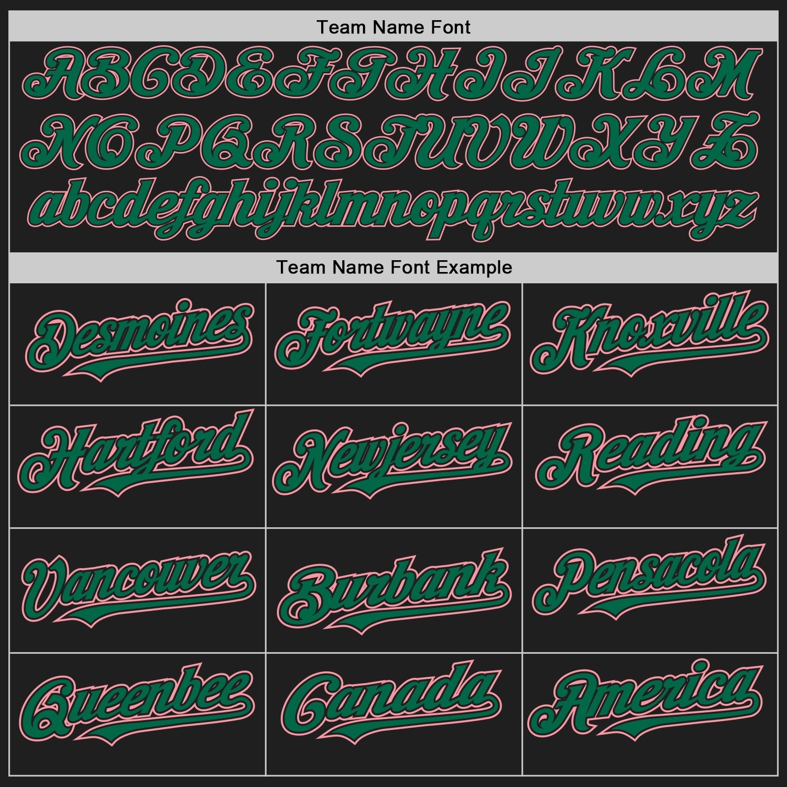 Custom Black Medium Pink-Kelly Green Authentic Baseball Jersey baseball jersey product view 4