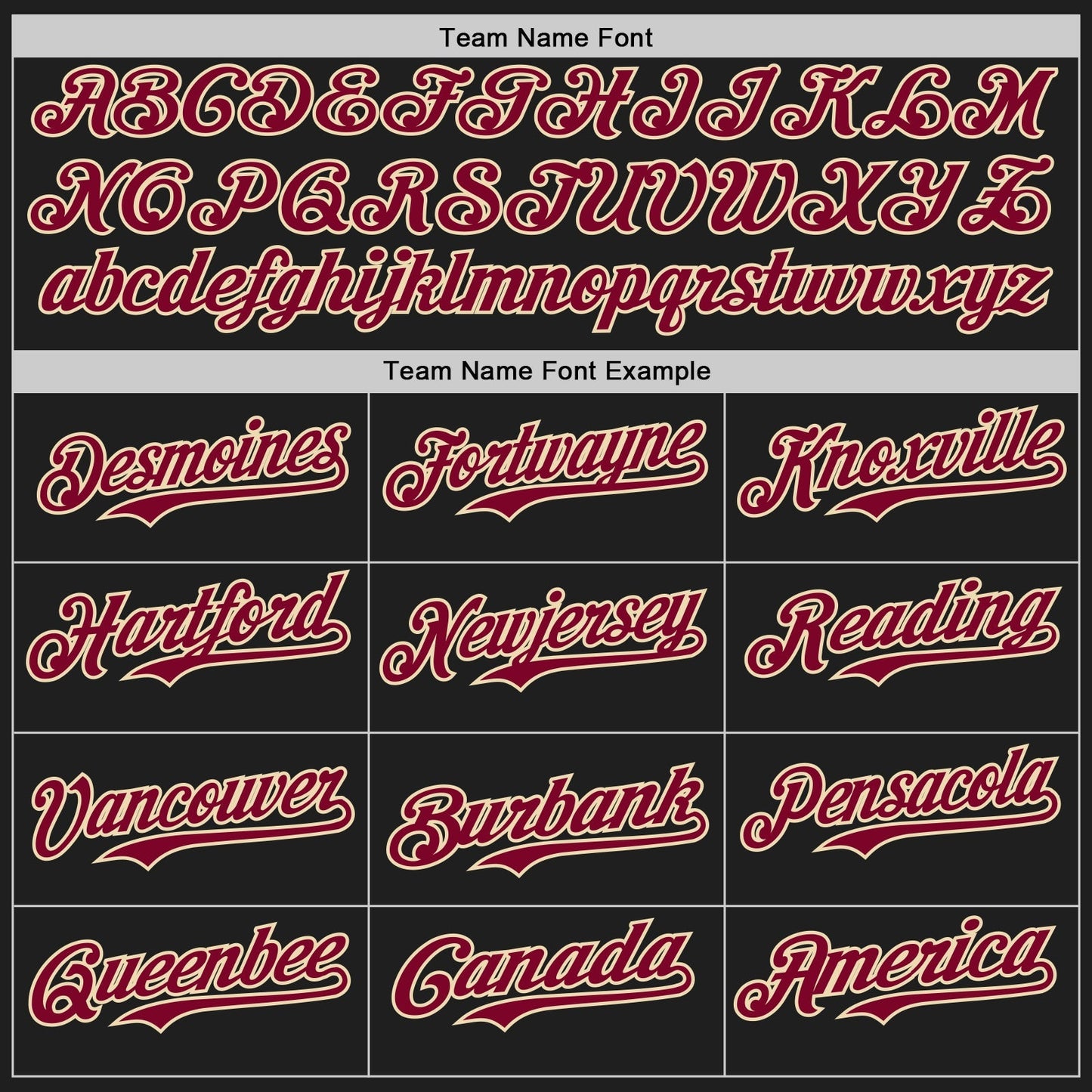 Custom Black Maroon-Cream Authentic Baseball Jersey baseball jersey product view 4