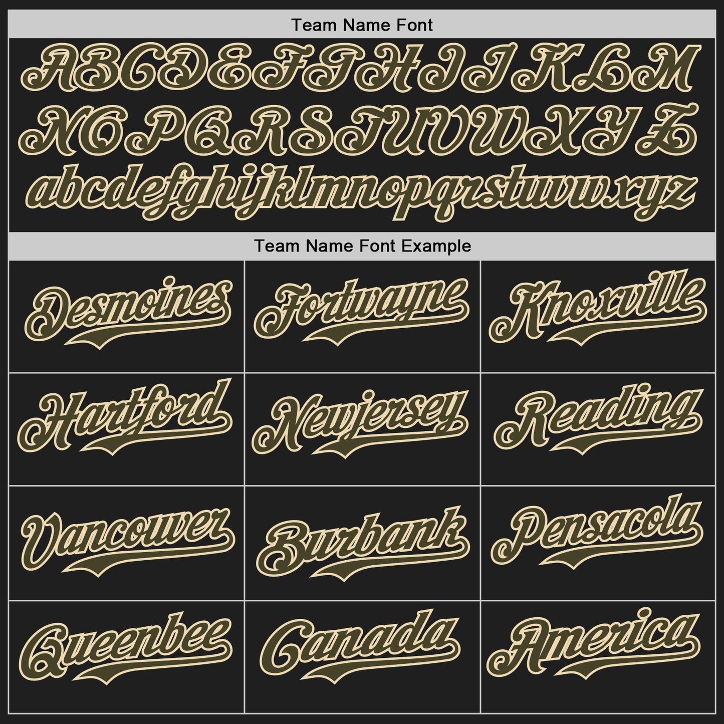 Custom Black Olive-Cream Authentic Baseball Jersey baseball jersey product view 4