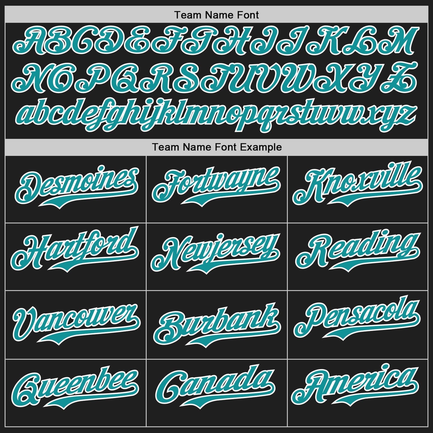 Custom Black Teal-White Authentic Baseball Jersey baseball jersey product view 4