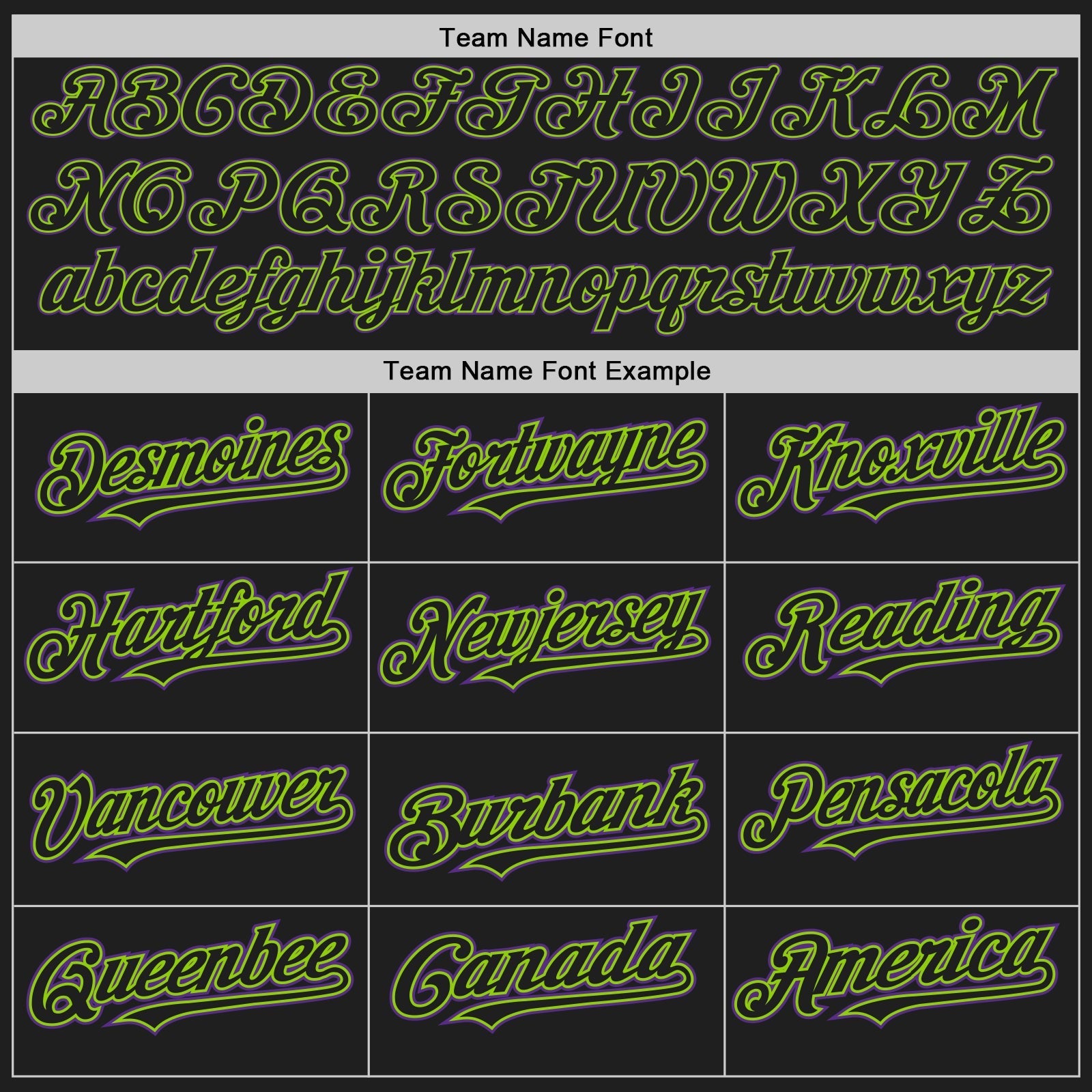 Custom Black Neon Green-Purple Authentic Baseball Jersey baseball jersey product view 4