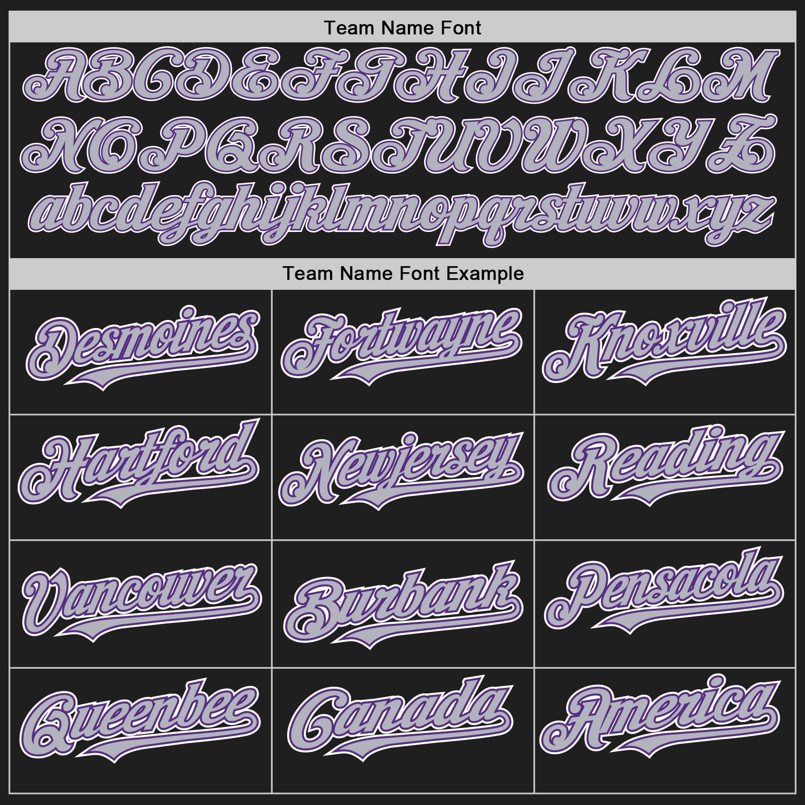 Custom Black Gray Purple-White Authentic Baseball Jersey baseball jersey product view 4
