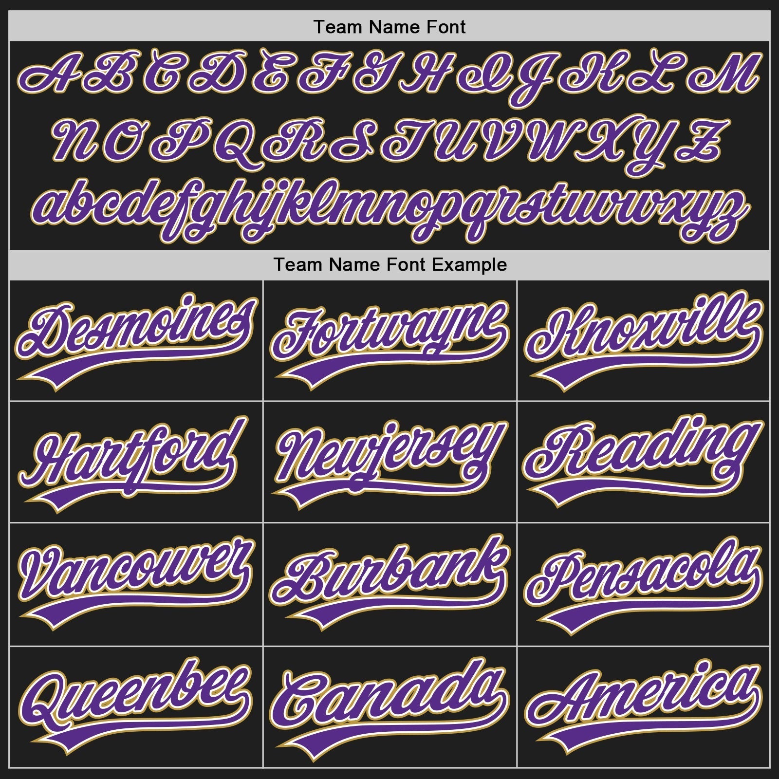 Custom Black Purple White-Old Gold Authentic Baseball Jersey baseball jersey product view 4