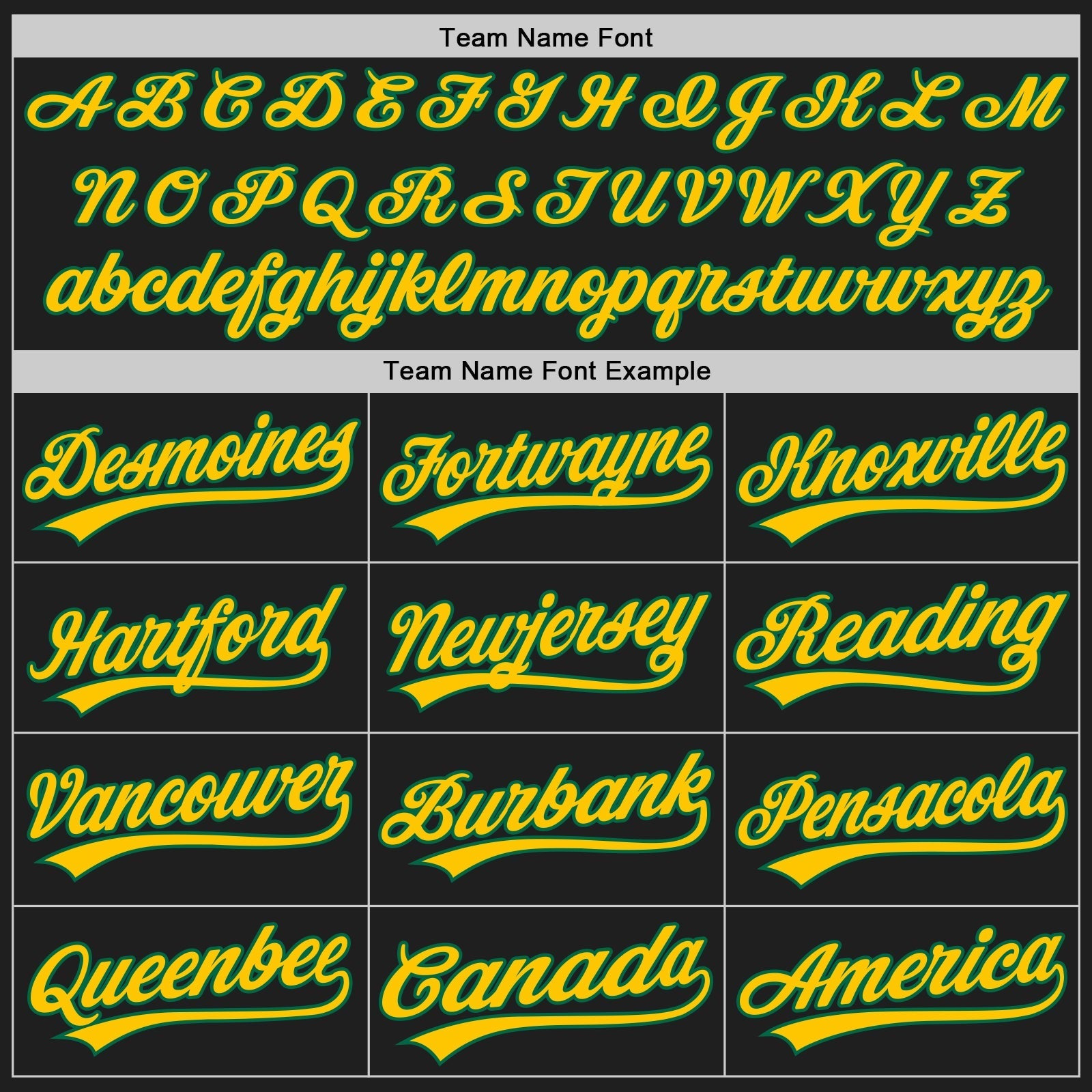 Custom Black Yellow-Kelly Green Authentic Baseball Jersey baseball jersey product view 4