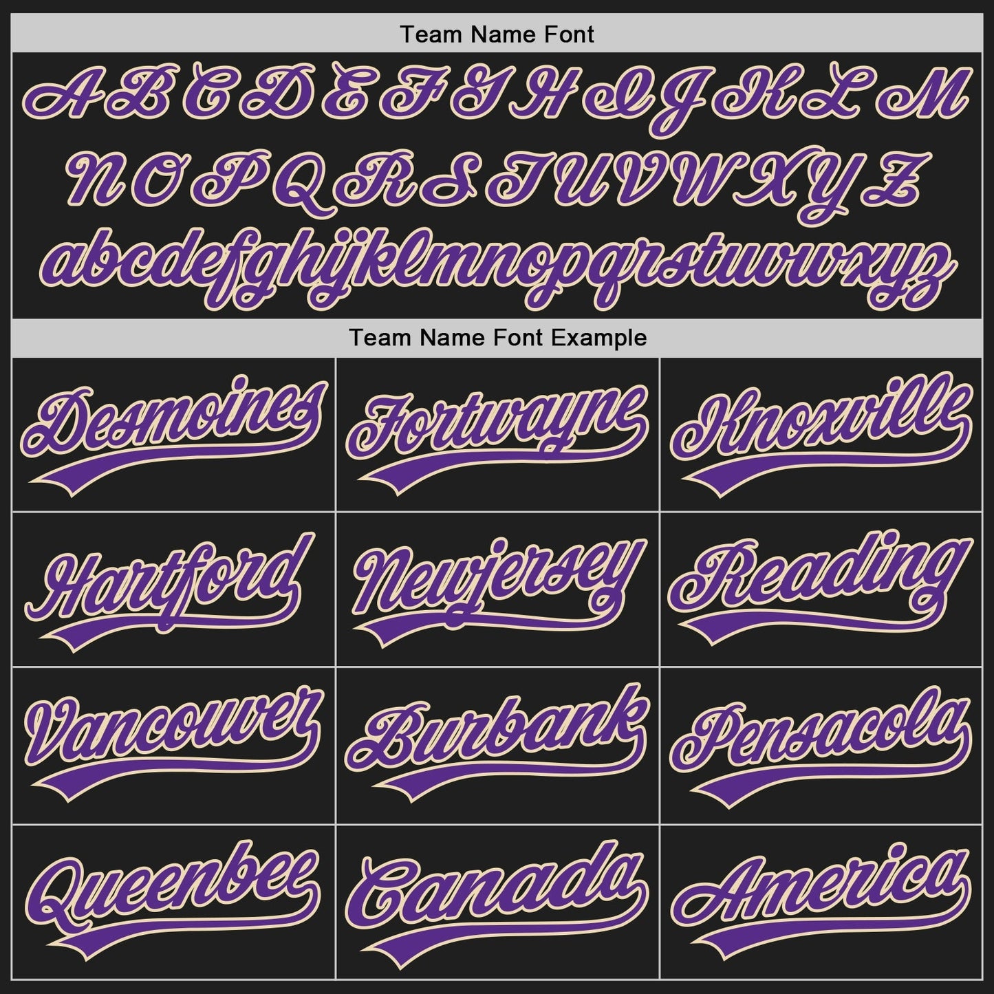 Custom Black Purple Cream-Teal Authentic Baseball Jersey baseball jersey product view 4