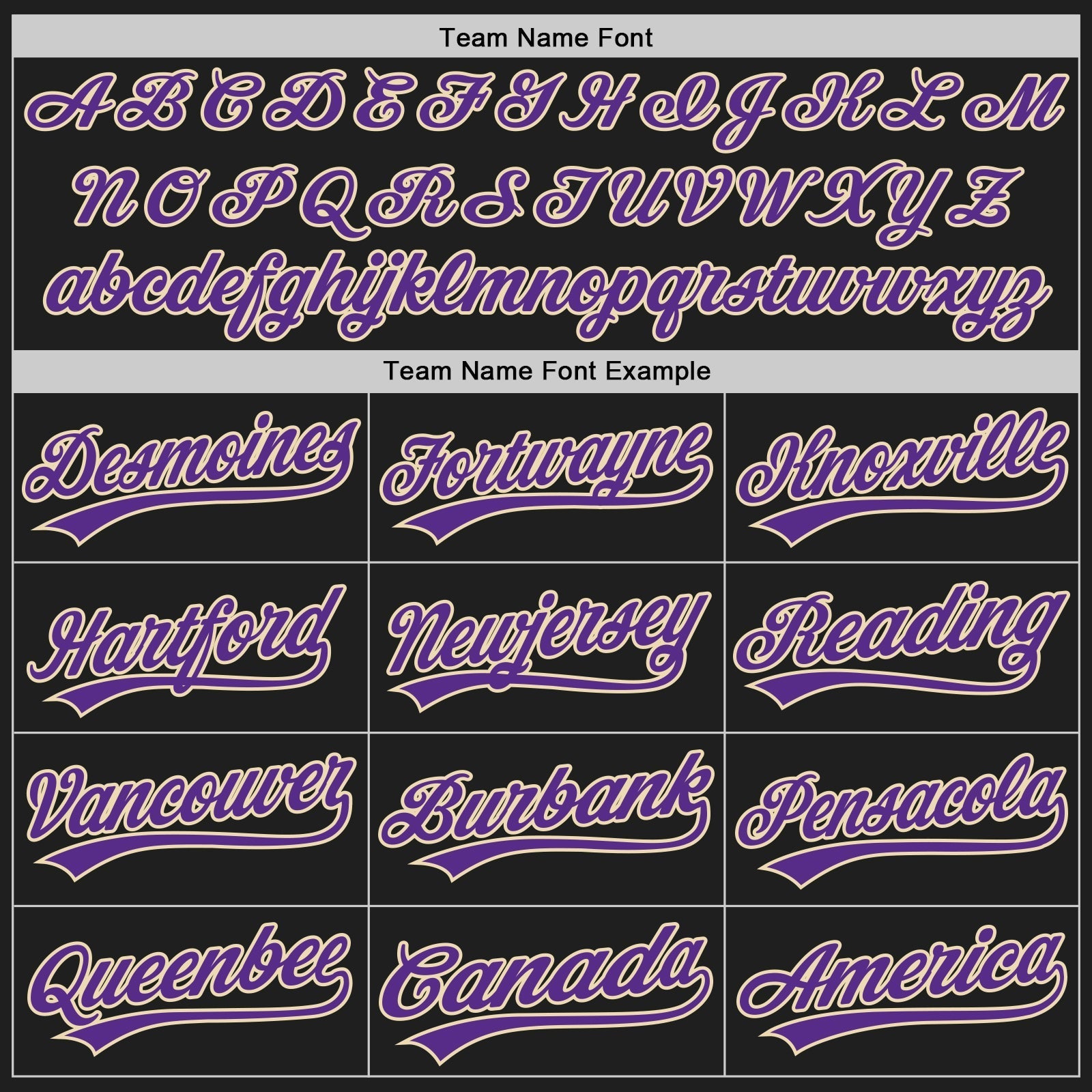 Custom Black Purple Cream-Teal Authentic Baseball Jersey baseball jersey product view 4