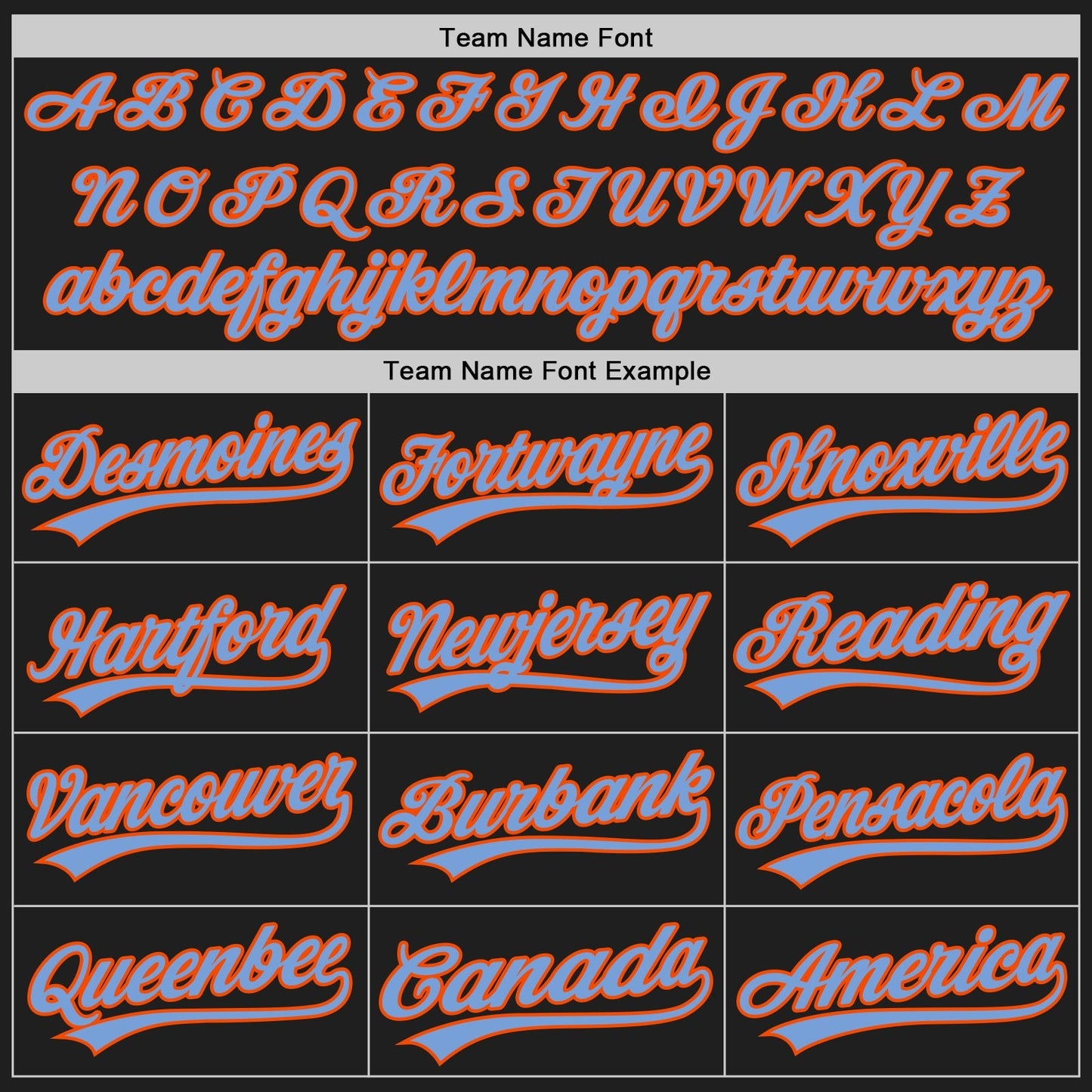 Custom Black Powder Blue-Orange Authentic Baseball Jersey baseball jersey product view 4