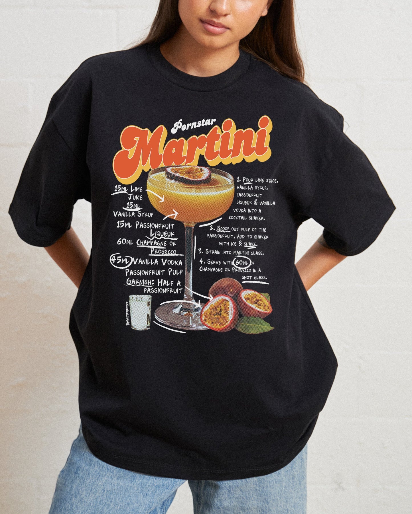Pornstar Martini Oversized Tee Unisex T-shirt, Sweatshirt, Hoodie, Long Sleeve Tee - T-Shirt, Sweatshirt, Hoodie