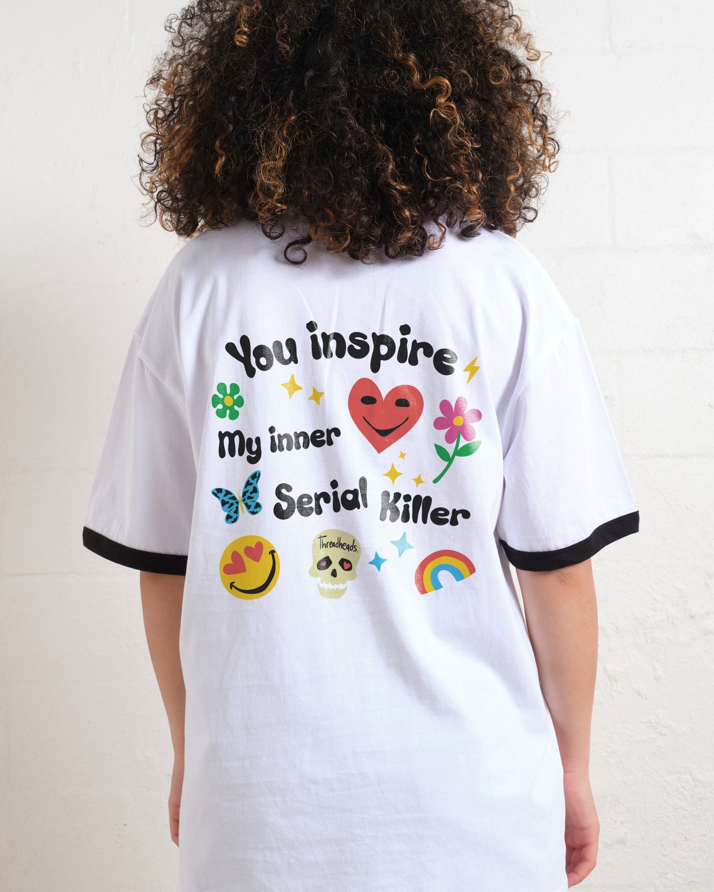 Inspire My Inner Serial Killer T-Shirt Unisex T-shirt, Sweatshirt, Hoodie, Long Sleeve Tee - T-Shirt, Sweatshirt, Hoodie