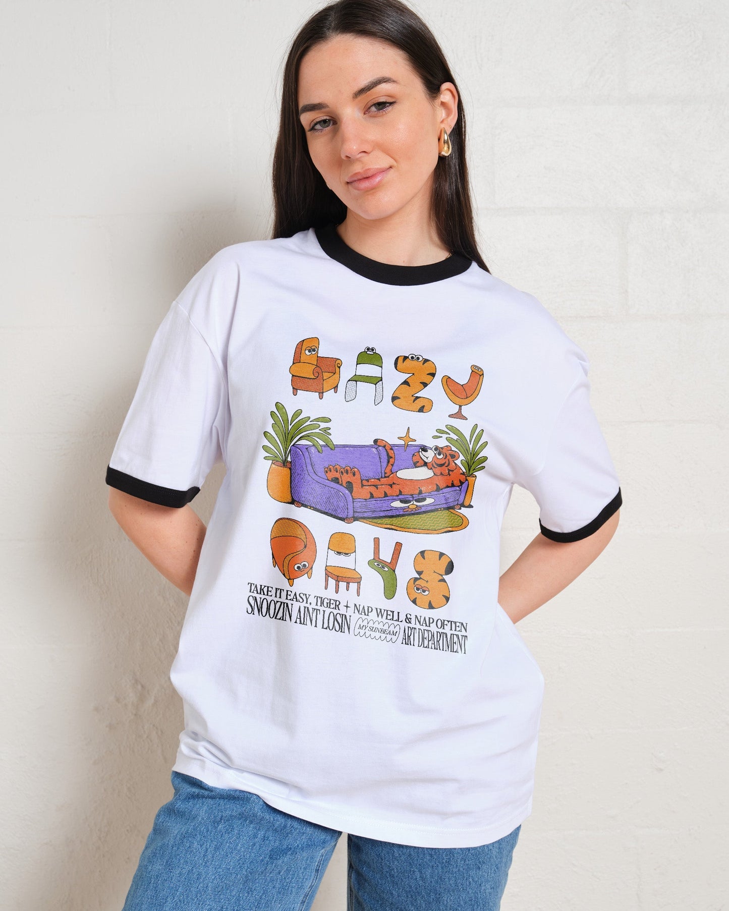 Lazy Days T-Shirt Unisex T-shirt, Sweatshirt, Hoodie, Long Sleeve Tee - T-Shirt, Sweatshirt, Hoodie