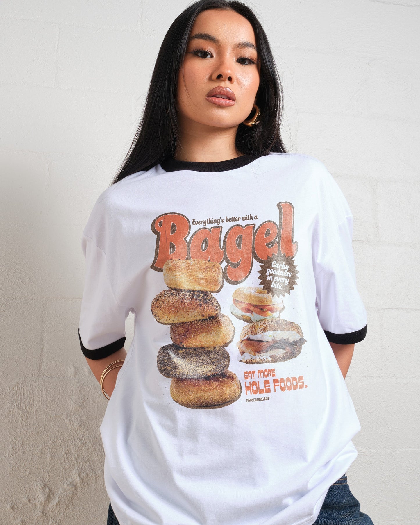 Everything's Better with a Bagel T-Shirt Unisex T-shirt, Sweatshirt, Hoodie, Long Sleeve Tee - T-Shirt, Sweatshirt, Hoodie