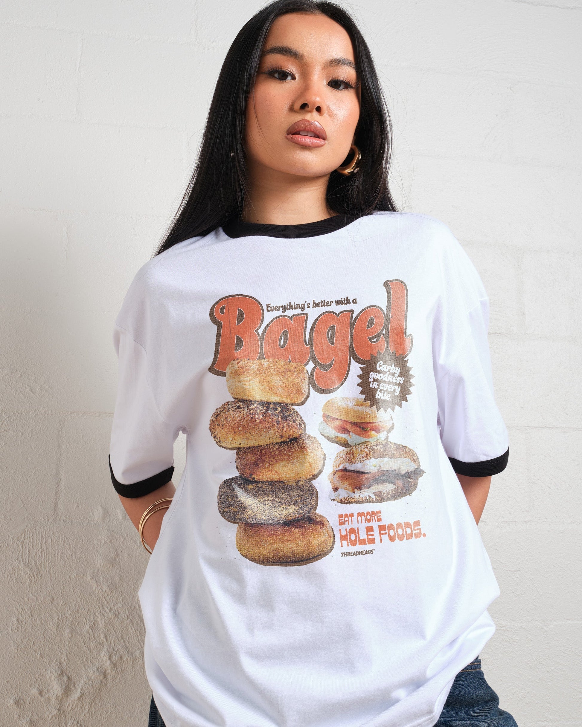 Everything's Better with a Bagel T-Shirt Unisex T-shirt, Sweatshirt, Hoodie, Long Sleeve Tee - T-Shirt, Sweatshirt, Hoodie