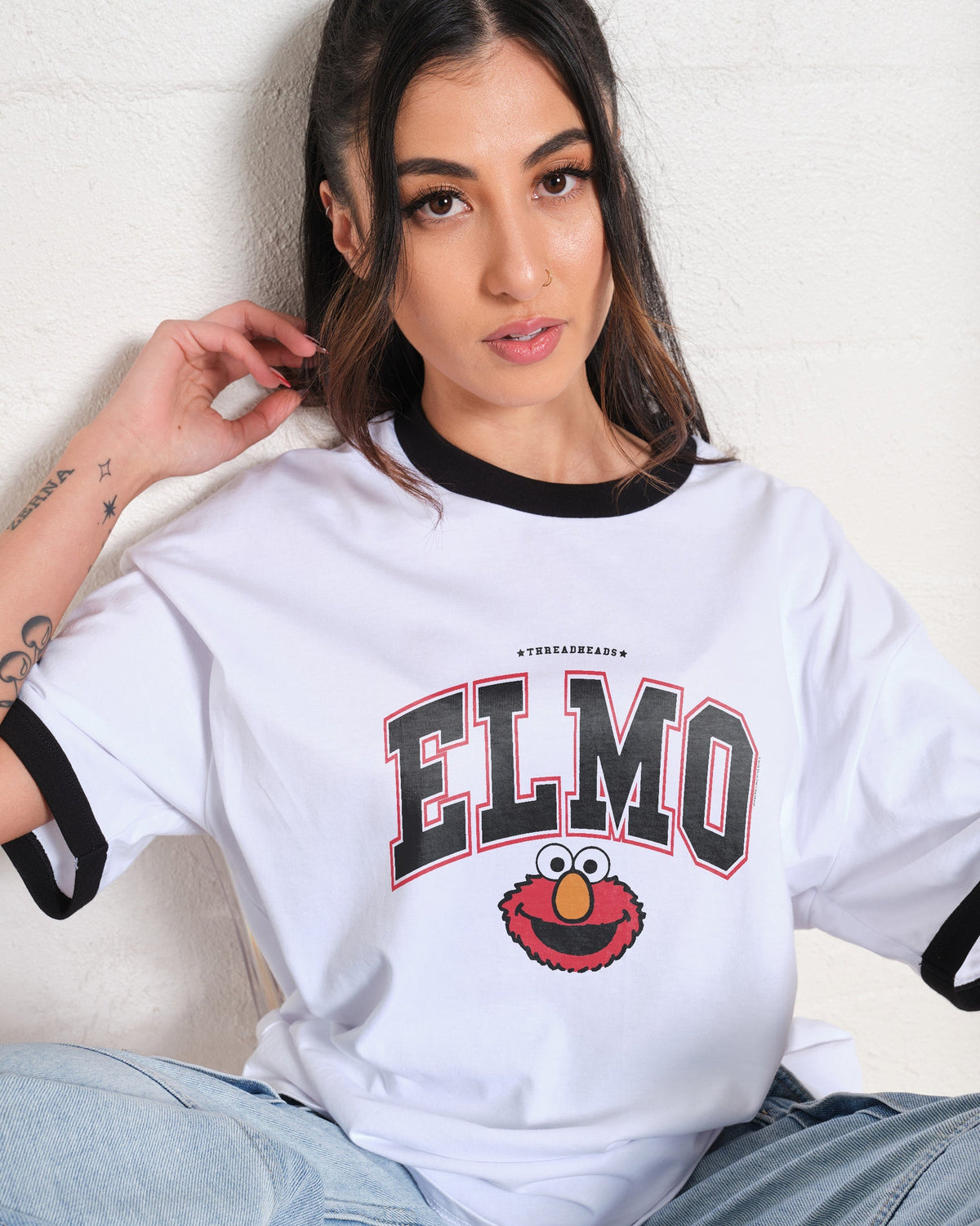 Elmo College T-Shirt Unisex T-shirt, Sweatshirt, Hoodie, Long Sleeve Tee - T-Shirt, Sweatshirt, Hoodie